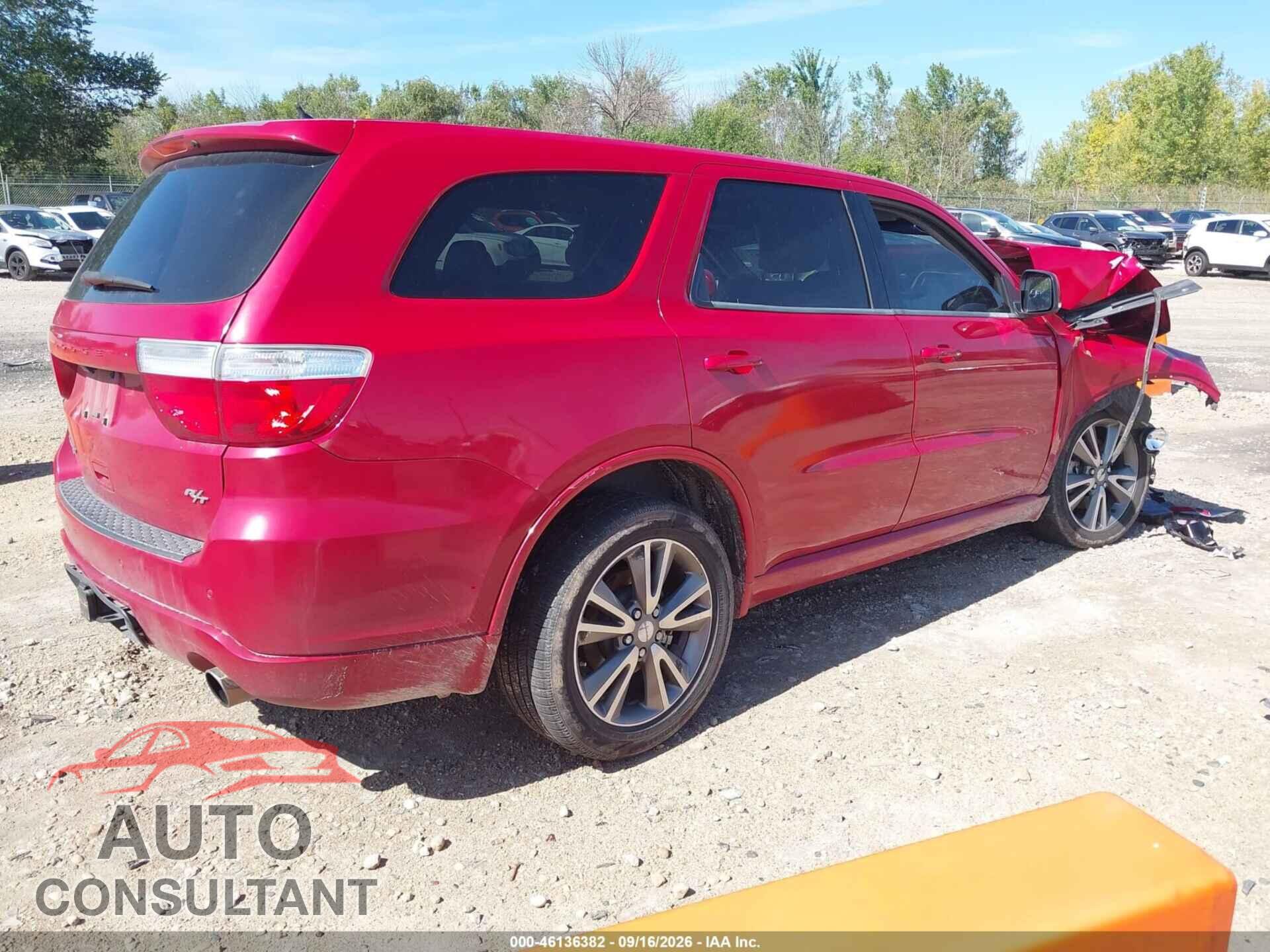 DODGE DURANGO 2013 - 1C4SDJCT6DC597183