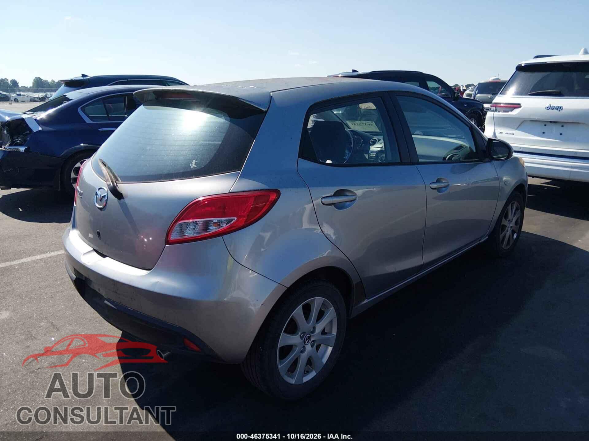 MAZDA MAZDA2 2013 - JM1DE1LY3D0158073
