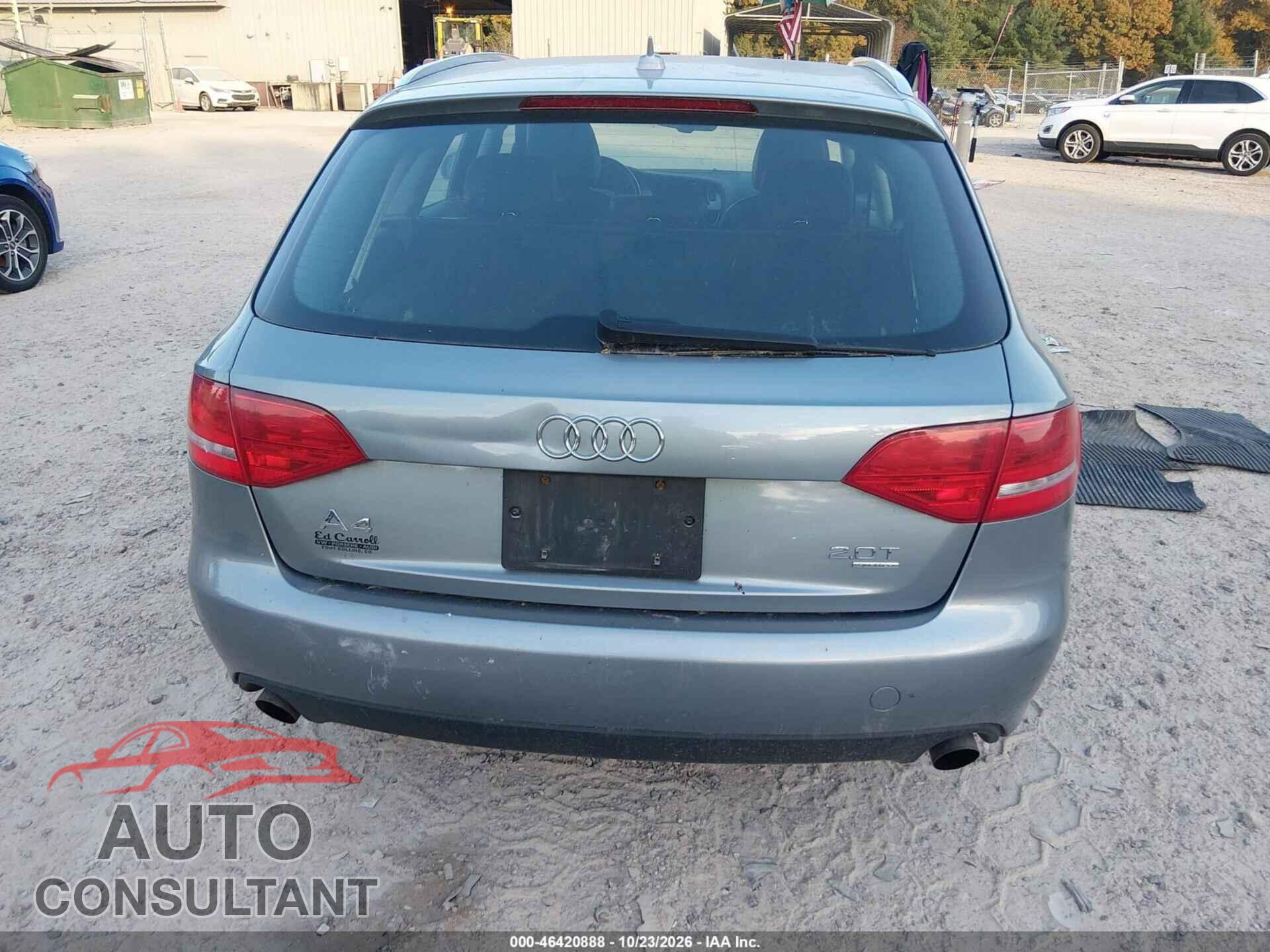AUDI A4 2011 - WAUWFAFL1BA016315