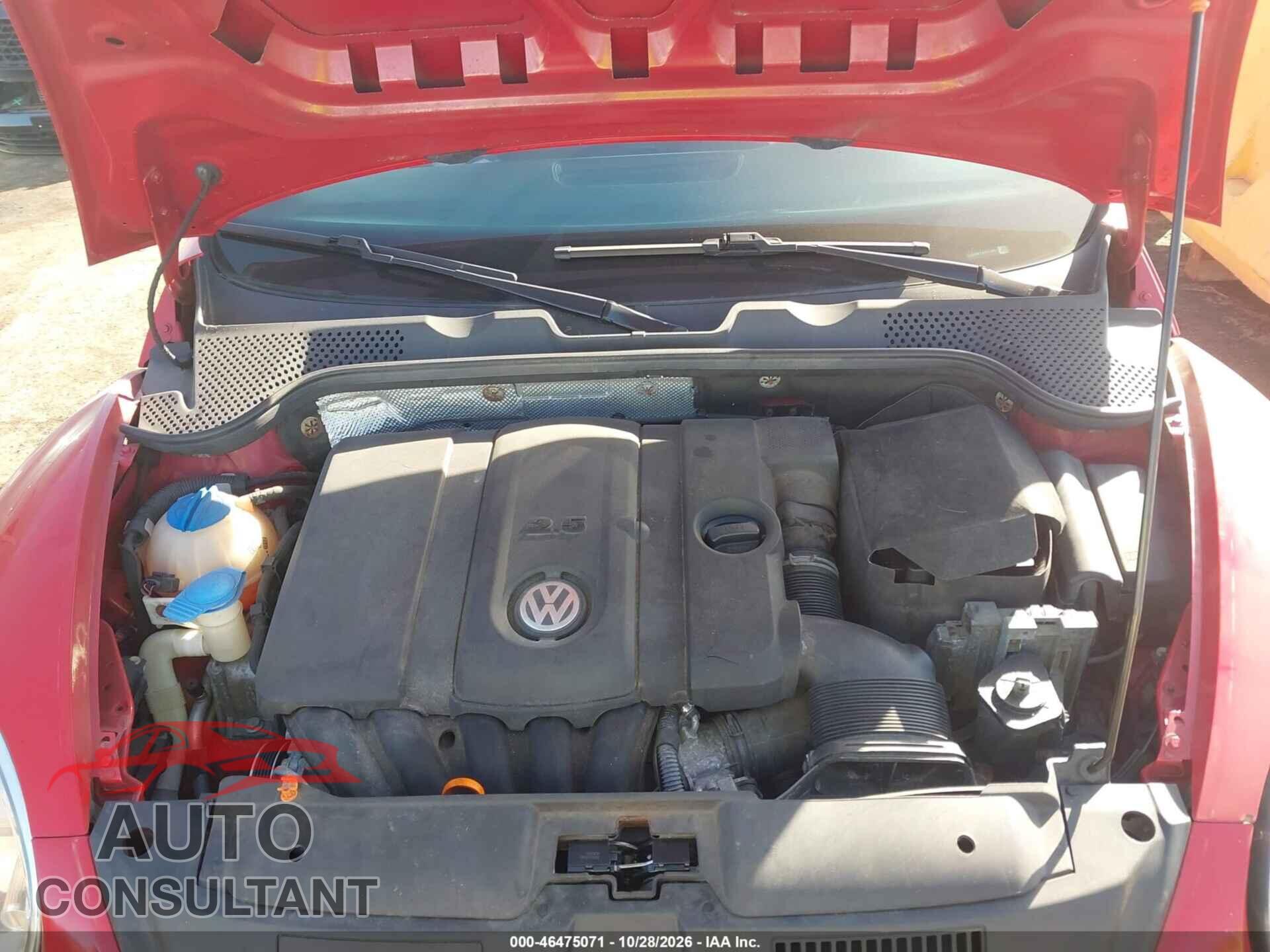 VOLKSWAGEN BEETLE 2012 - 3VWFP7ATXCM616309