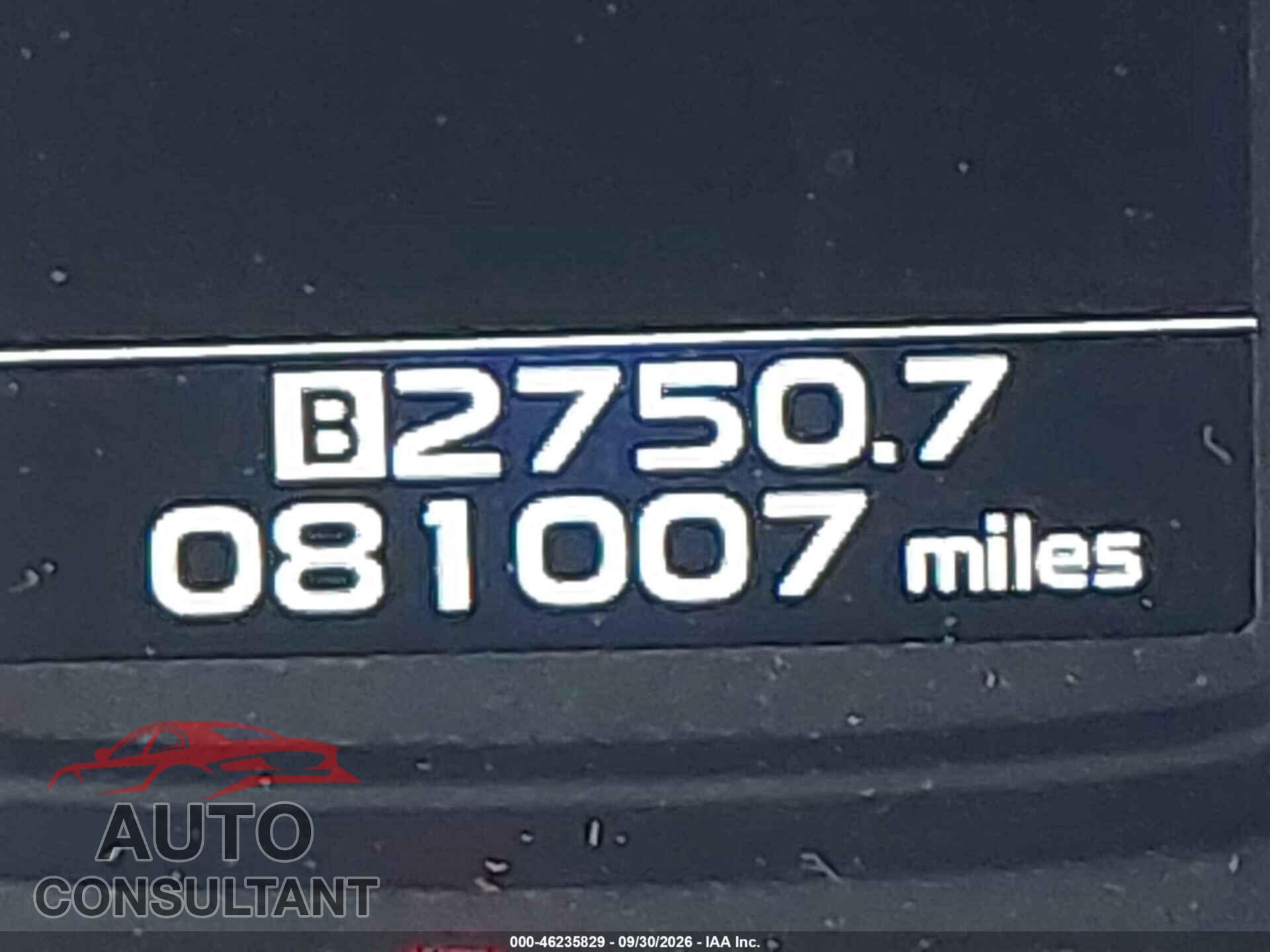SUBARU OUTBACK 2013 - 4S4BRBLC9D3250594