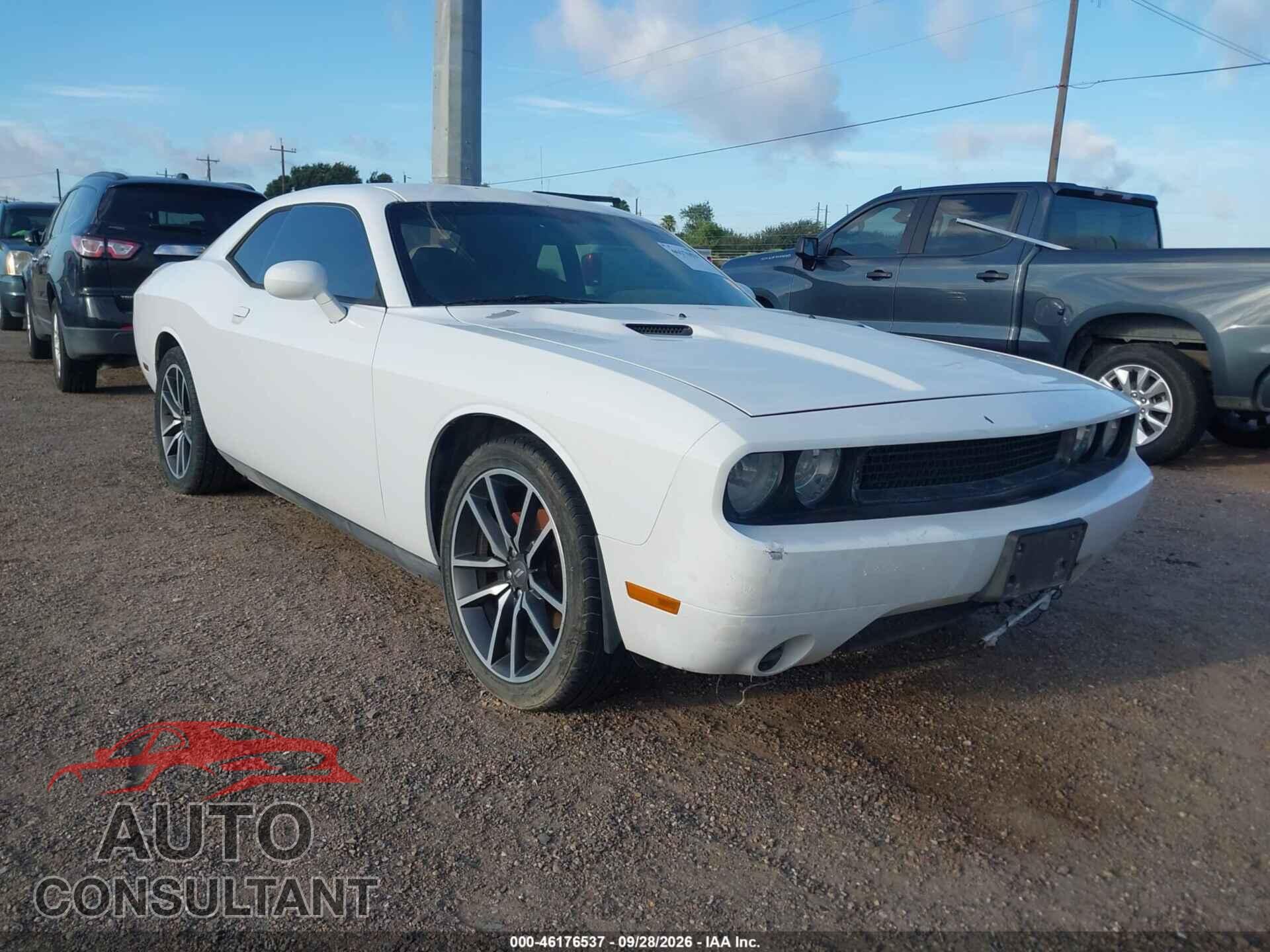 DODGE CHALLENGER 2012 - 2C3CDYAGXCH291574