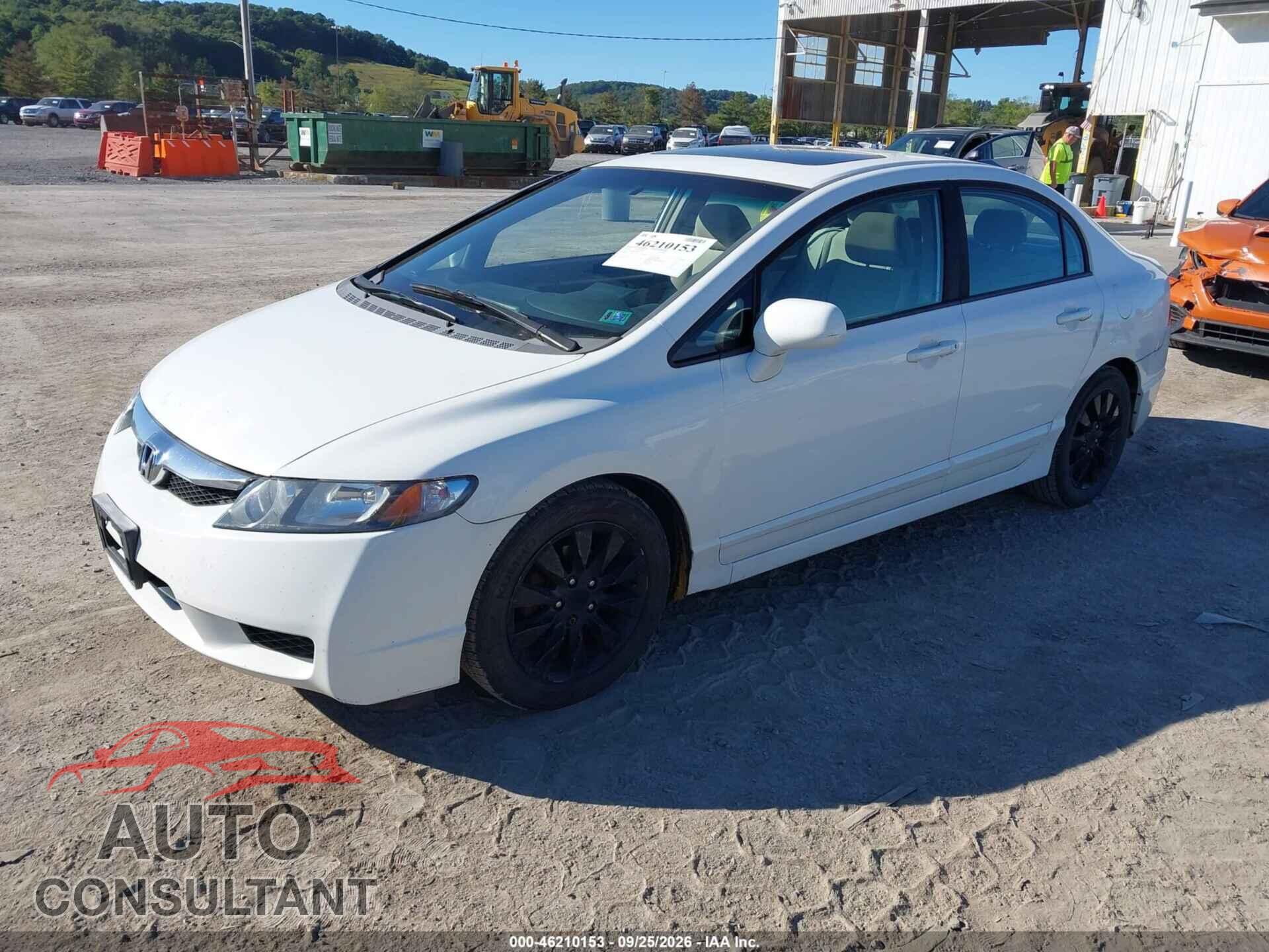 HONDA CIVIC 2009 - 19XFA16809E022210