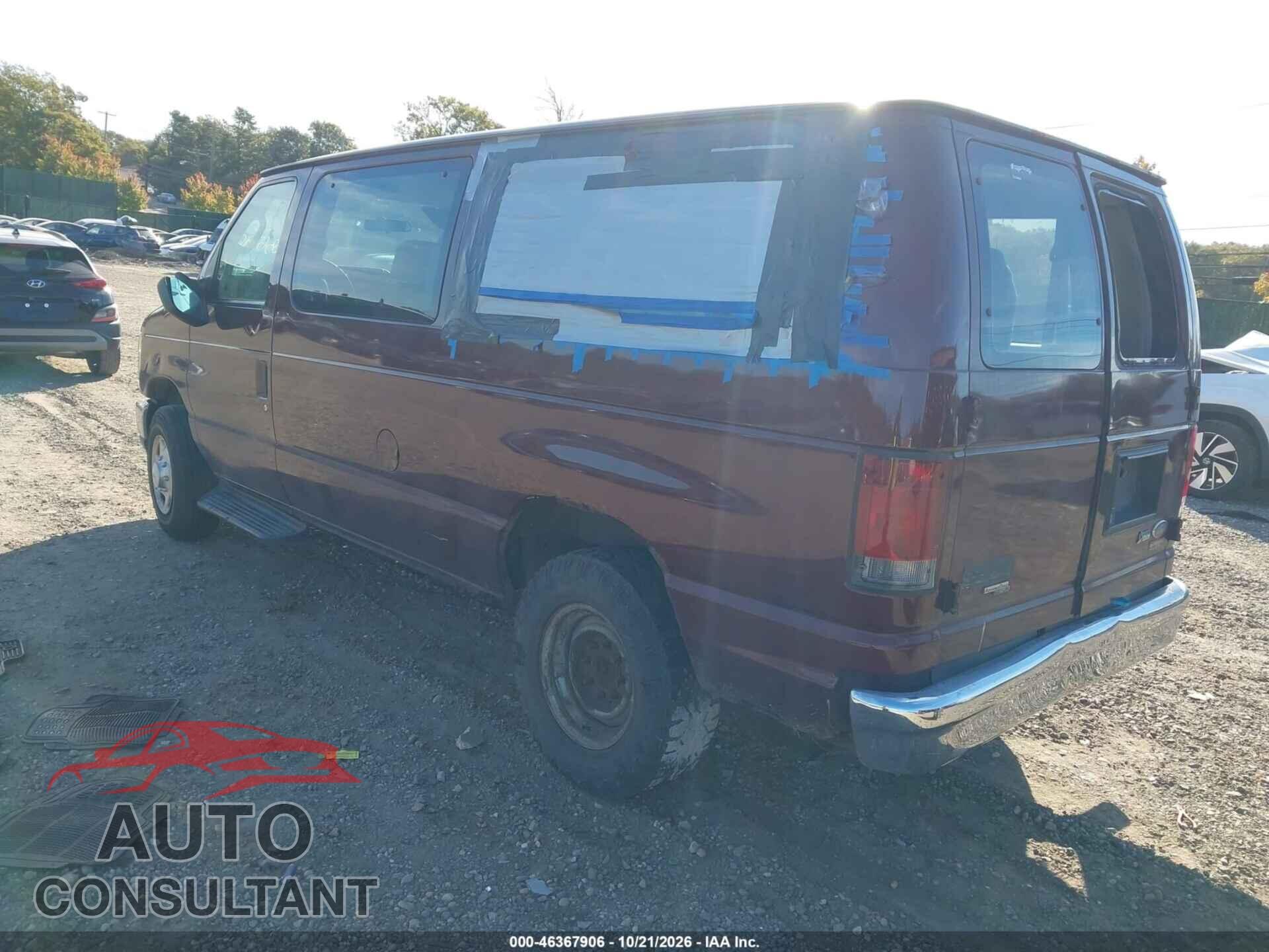 FORD E-350 SUPER DUTY 2010 - 1FDNE3BL2ADA59010
