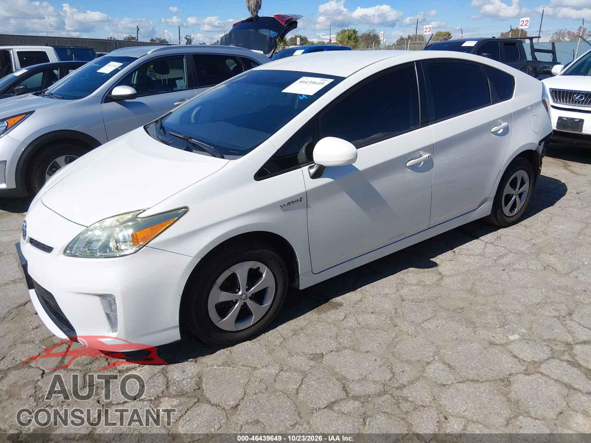 TOYOTA PRIUS 2014 - JTDKN3DU4E1735431
