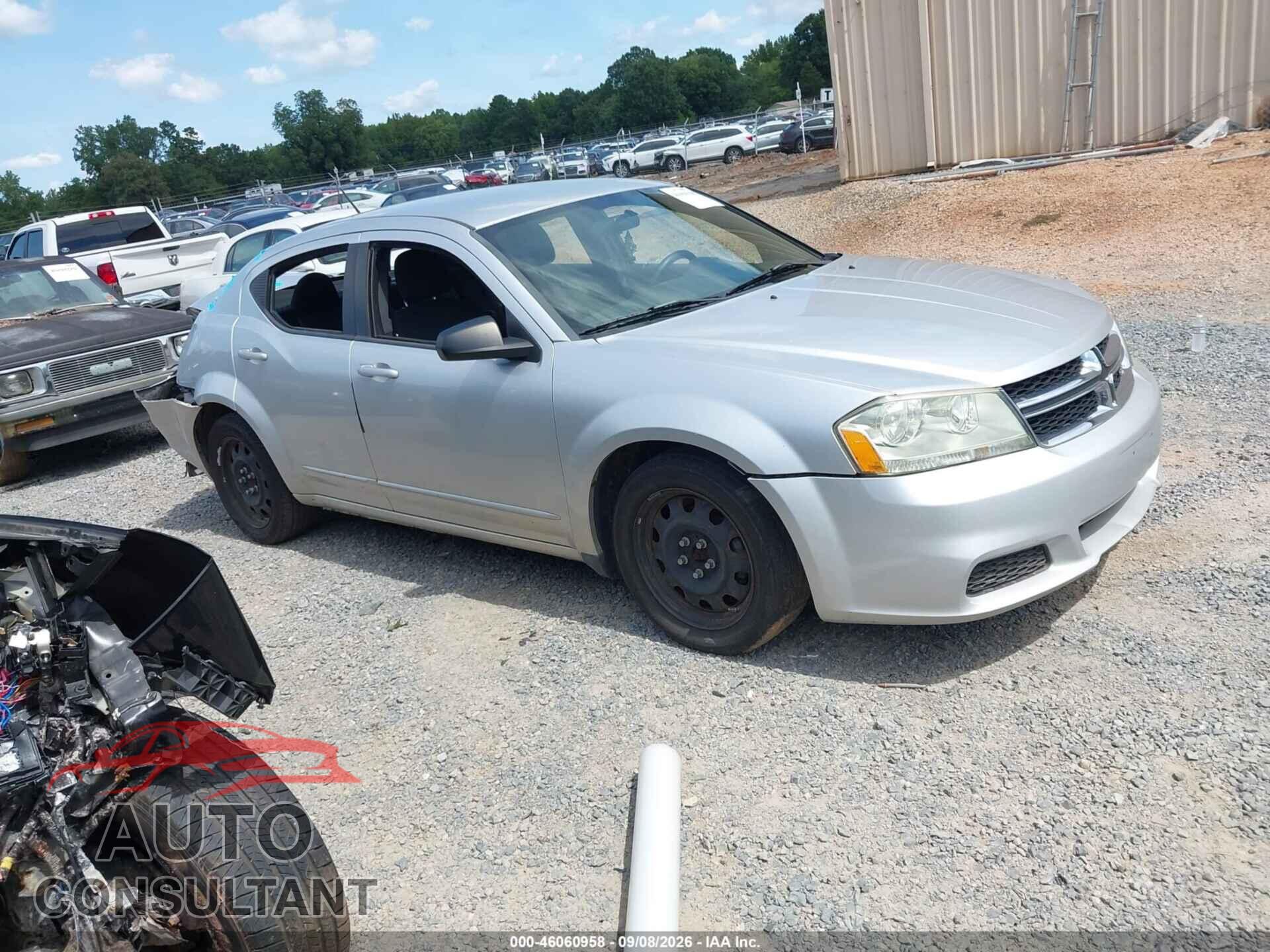 DODGE AVENGER 2012 - 1C3CDZAG3CN264326