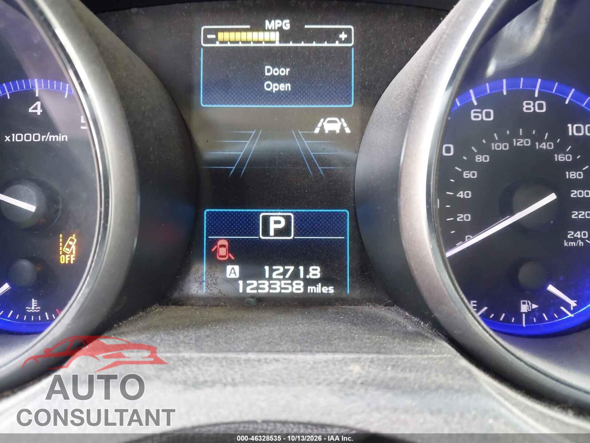 SUBARU OUTBACK 2019 - 4S4BSAFC8K3241764