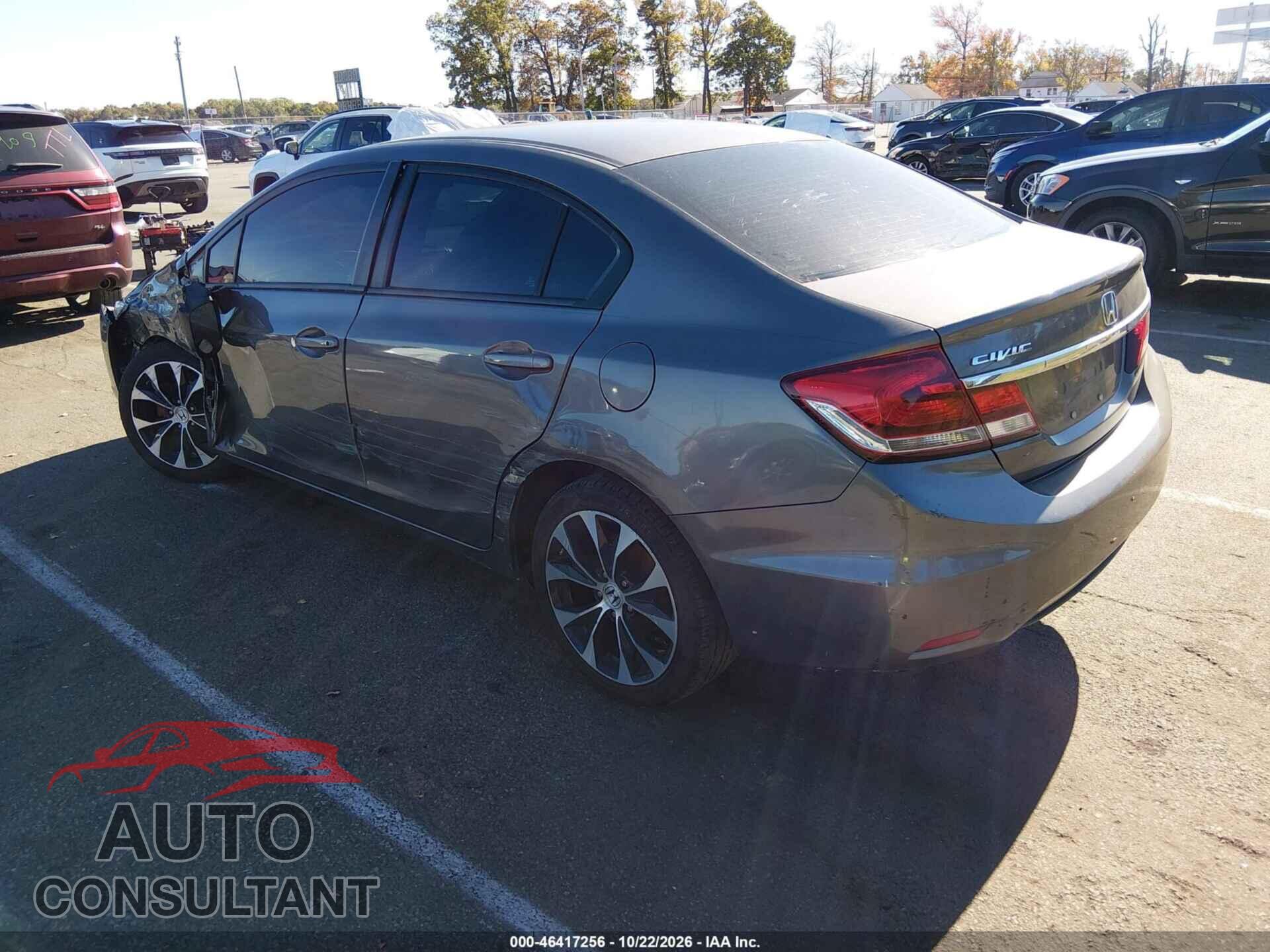 HONDA CIVIC 2013 - 19XFB2F94DE249064