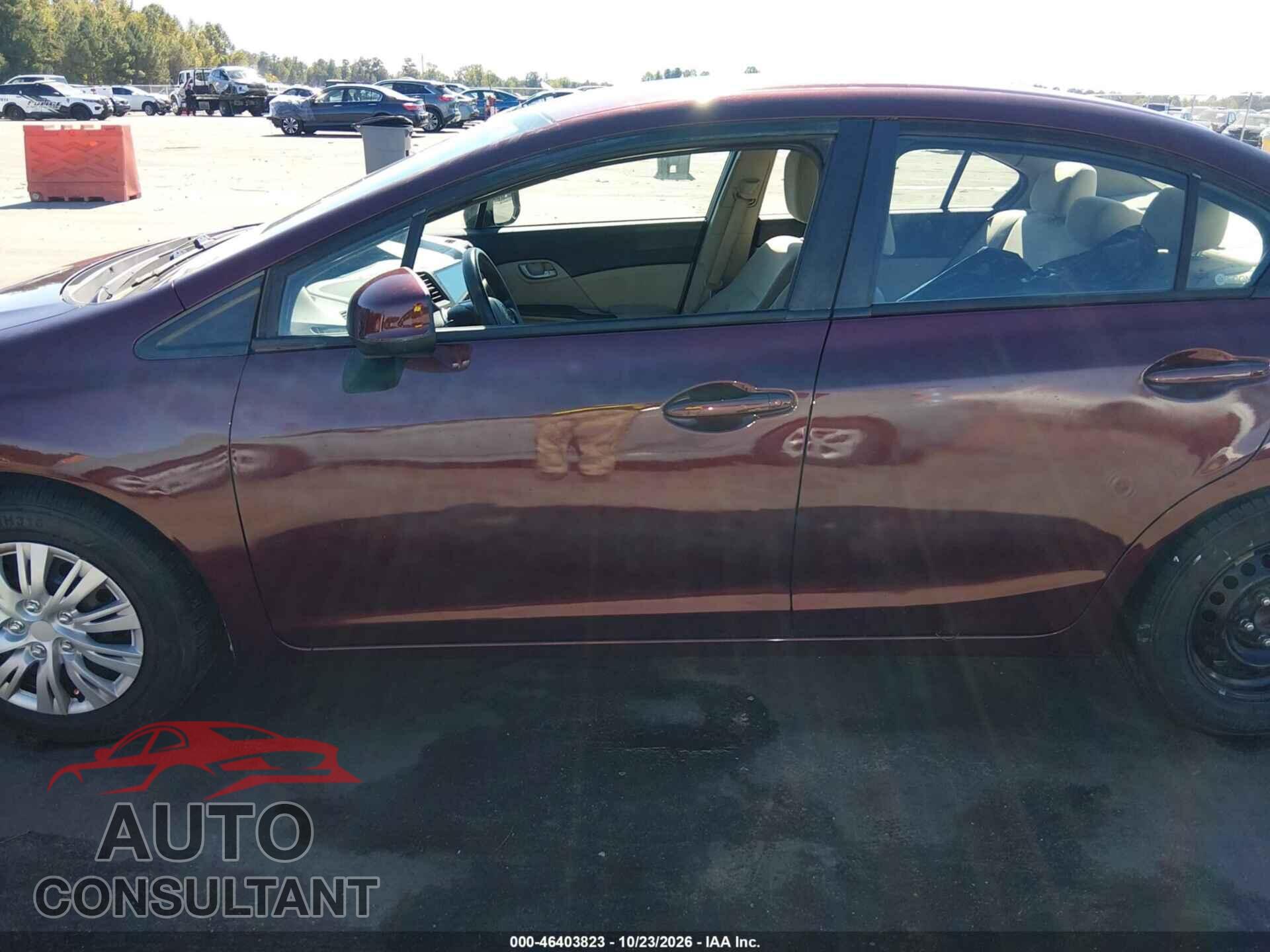 HONDA CIVIC 2012 - 2HGFB2F55CH544918