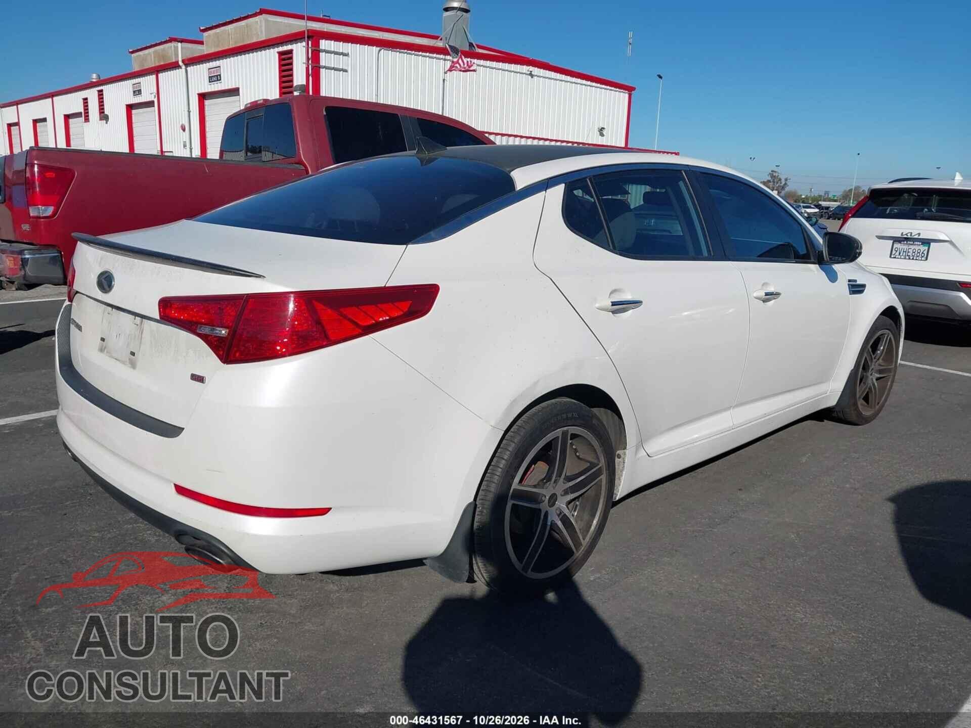 KIA OPTIMA 2013 - KNAGM4A72D5321968