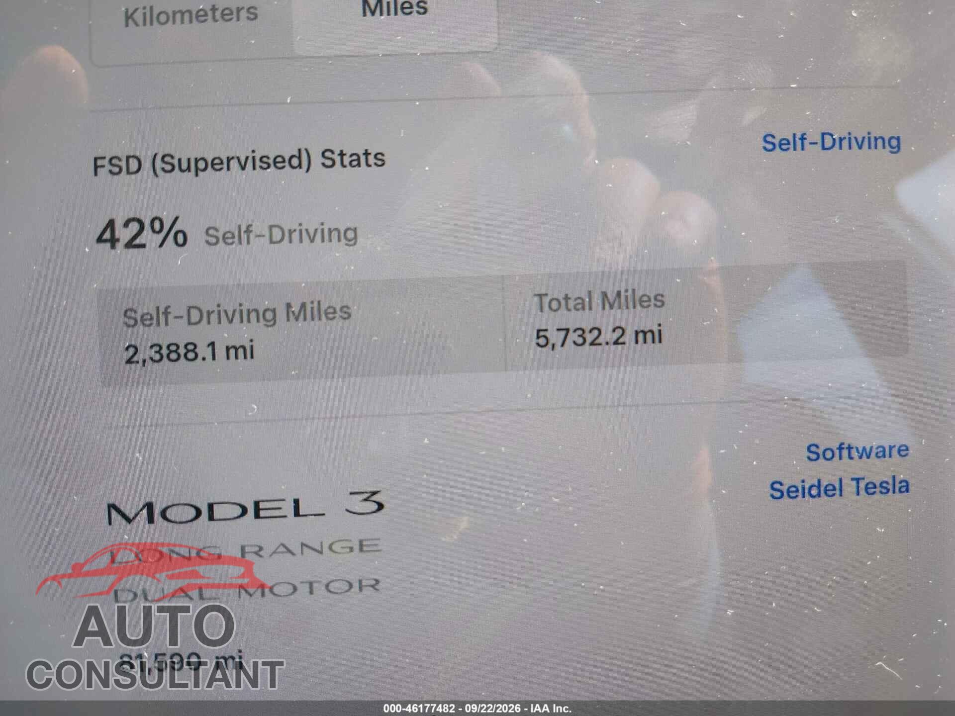 TESLA MODEL 3 2020 - 5YJ3E1EB9LF666424