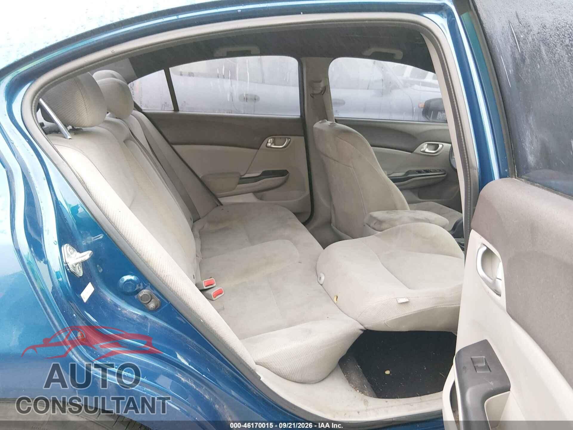 HONDA CIVIC 2012 - 19XFB2F84CE353270