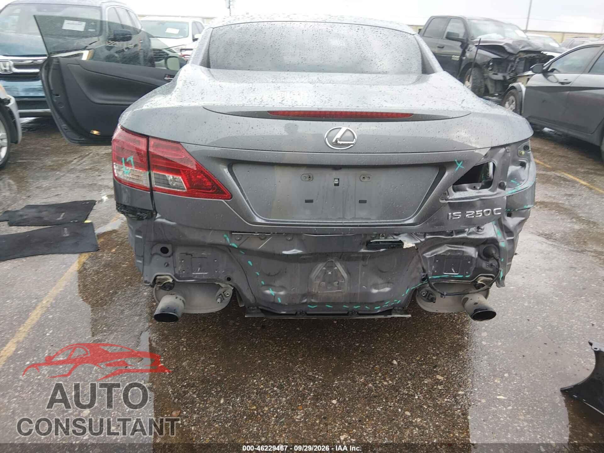 LEXUS IS 250C 2015 - JTHFF2C23F2532923