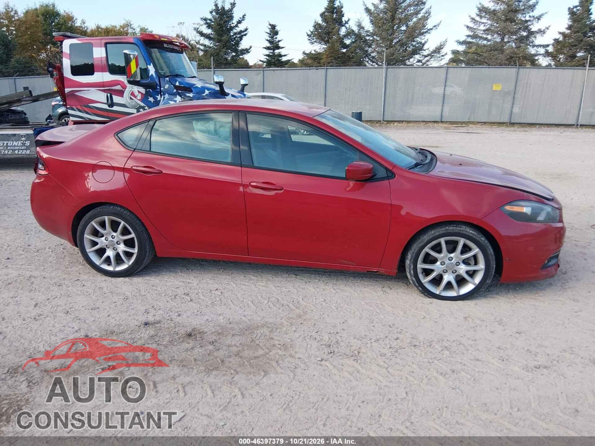DODGE DART 2013 - 1C3CDFBAXDD342990