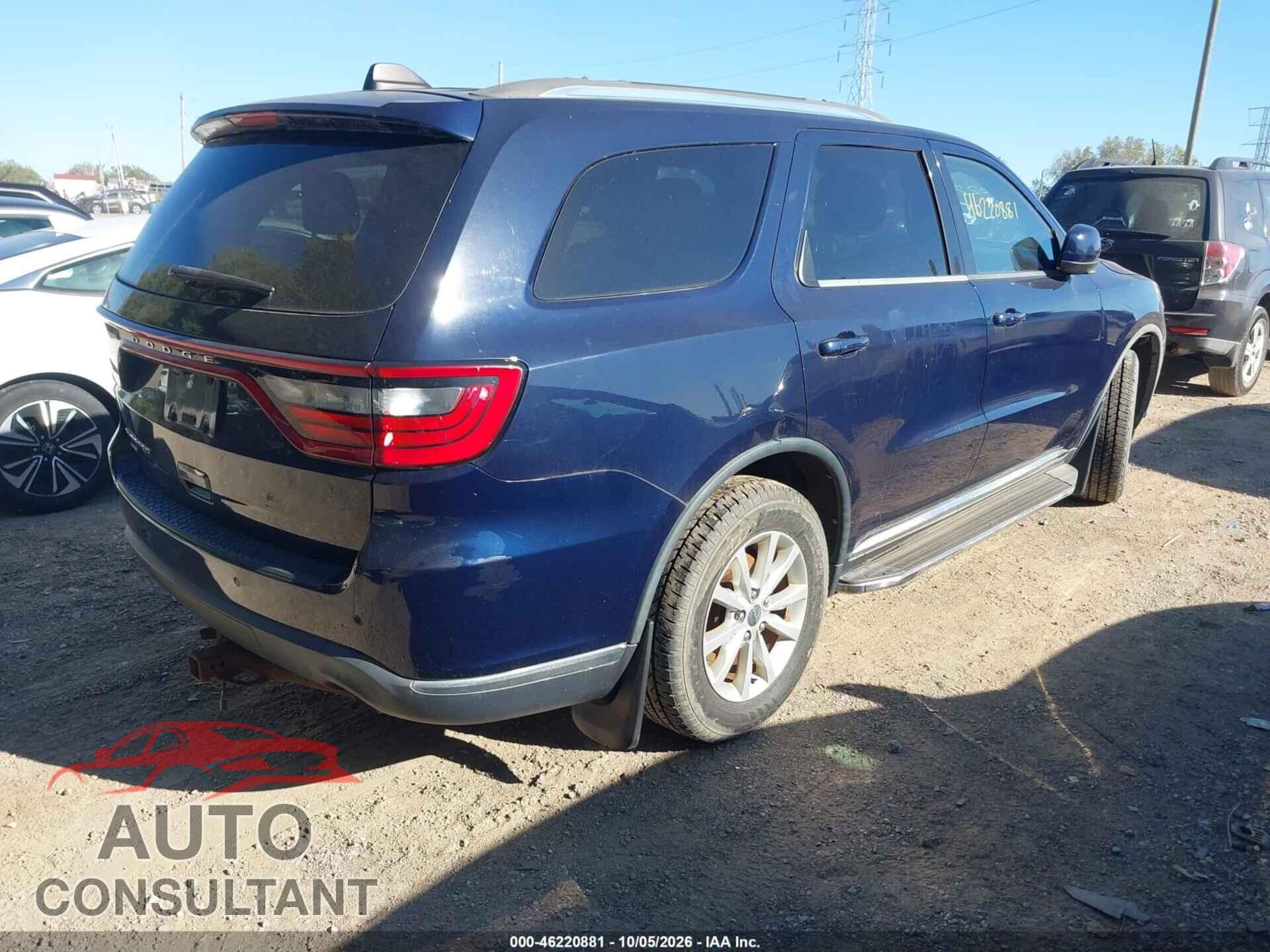 DODGE DURANGO 2014 - 1C4RDJAG0EC503577
