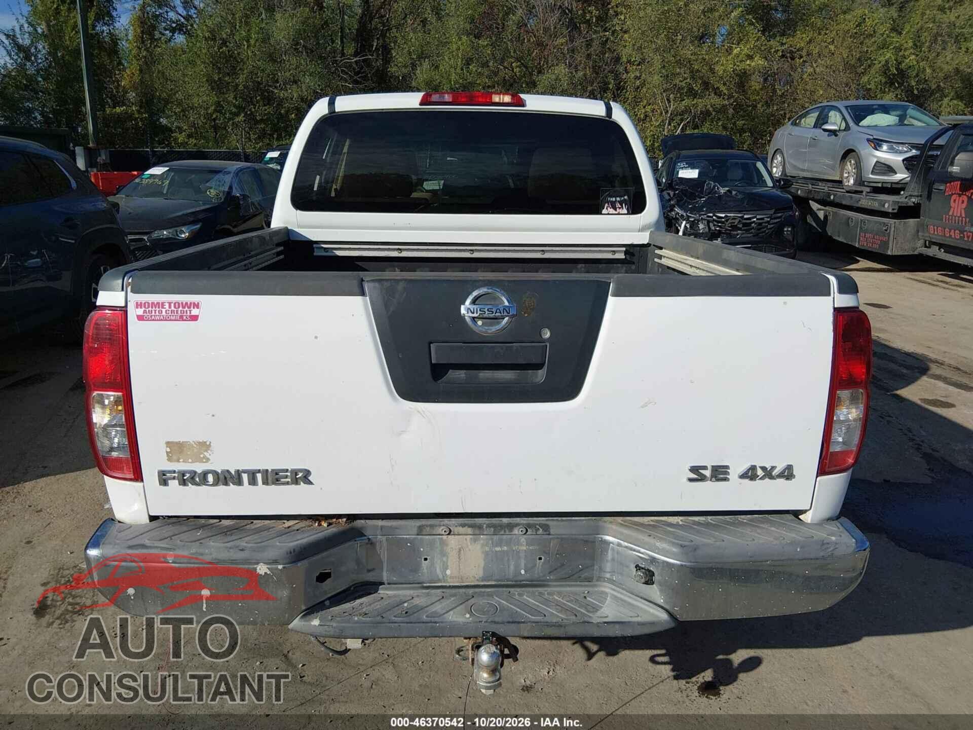 NISSAN FRONTIER 2009 - 1N6AD07W29C414392