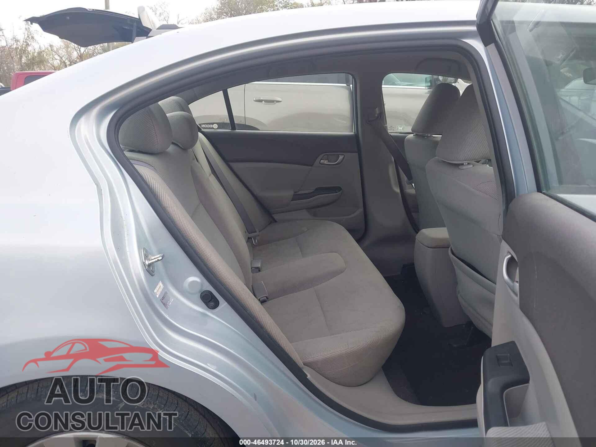 HONDA CIVIC 2012 - 19XFB2F59CE003185