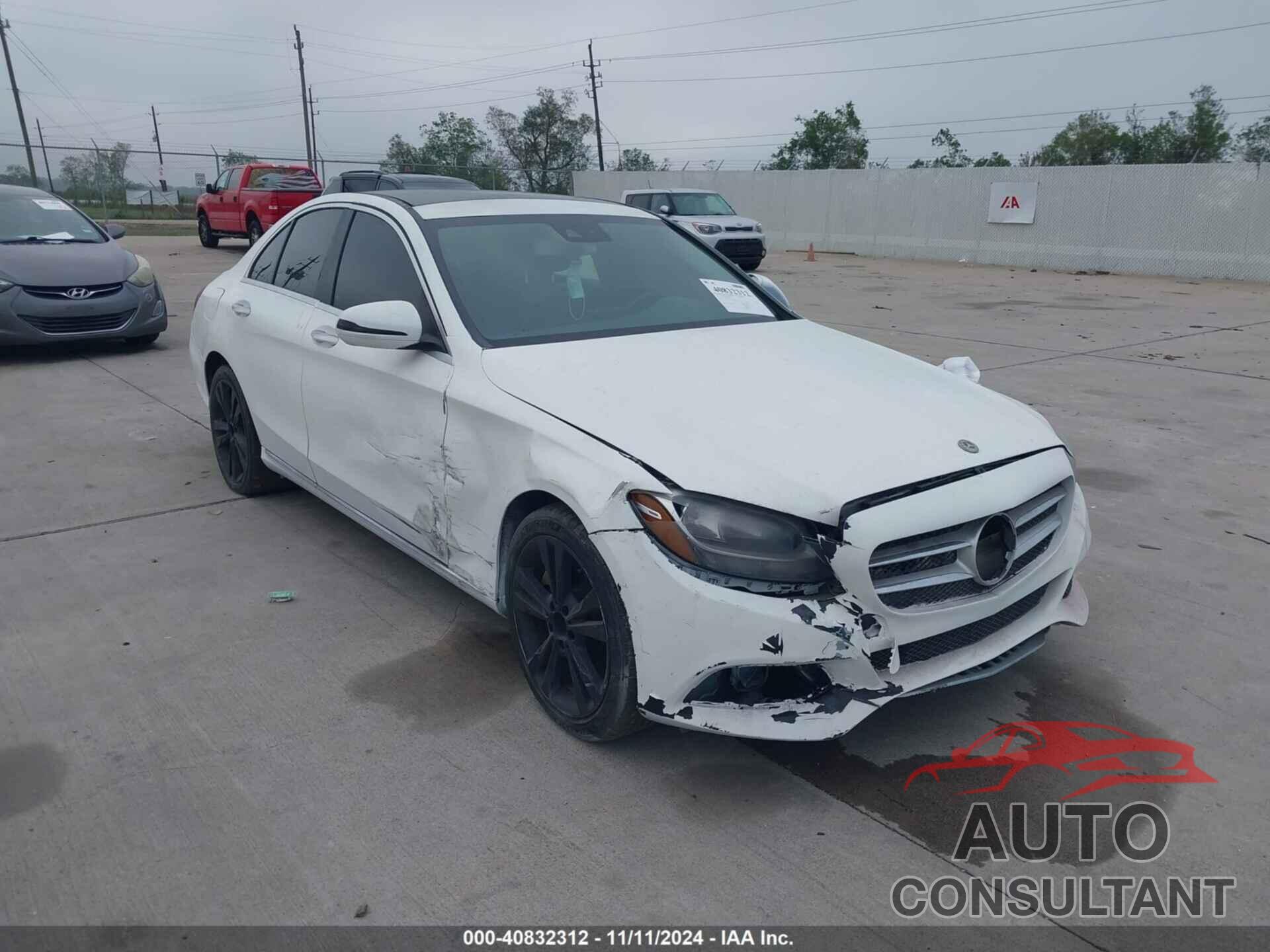 MERCEDES-BENZ C 300 2017 - 55SWF4JB5HU191796