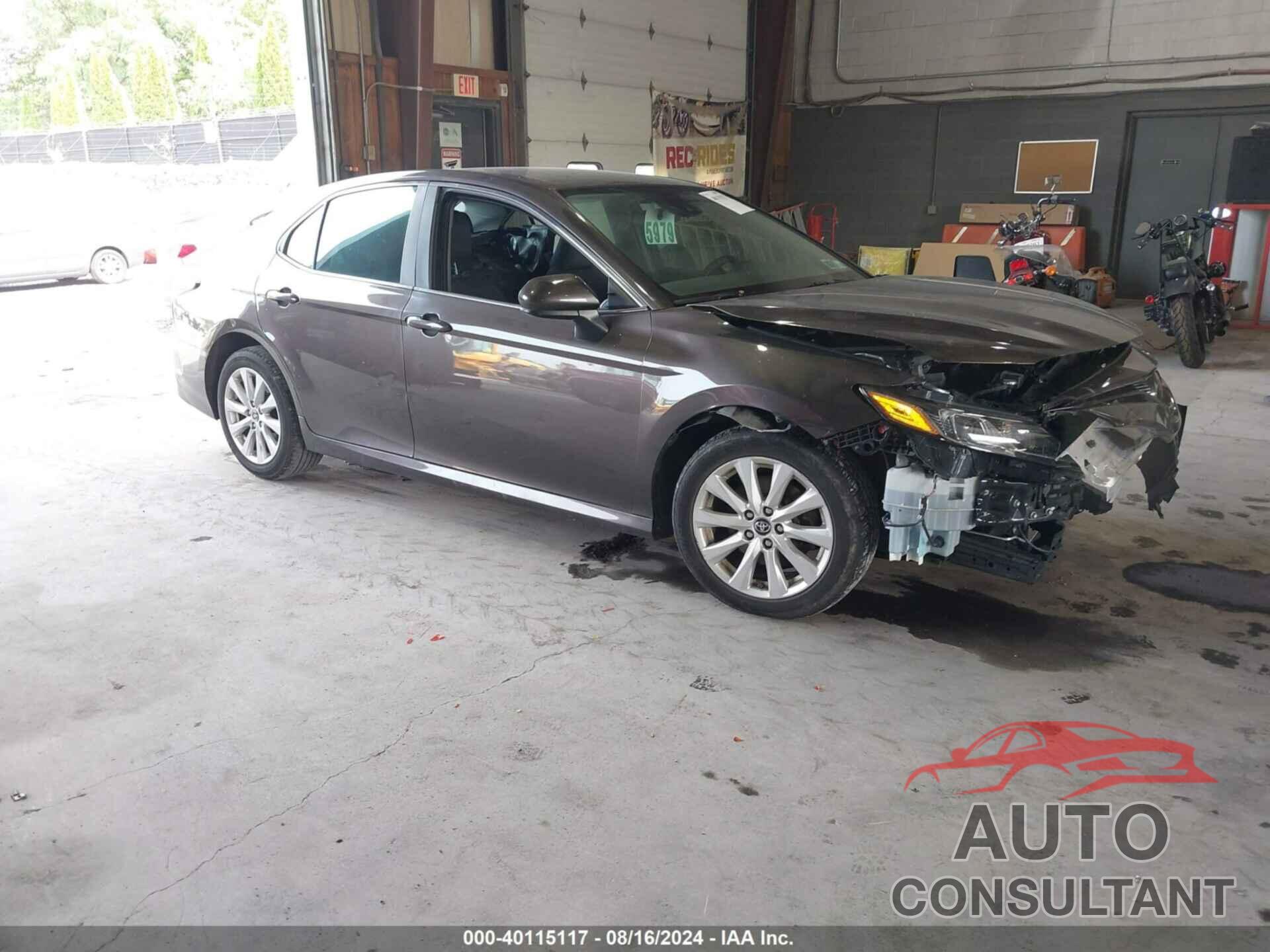 TOYOTA CAMRY 2019 - 4T1B11HKXKU780632