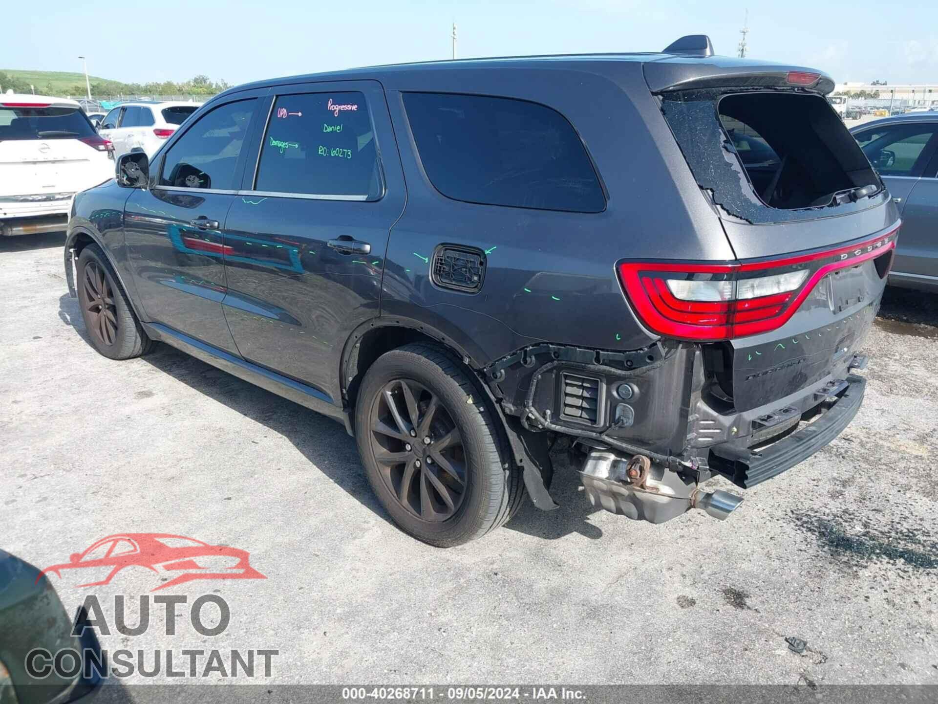 DODGE DURANGO 2017 - 1C4RDHDG5HC657002
