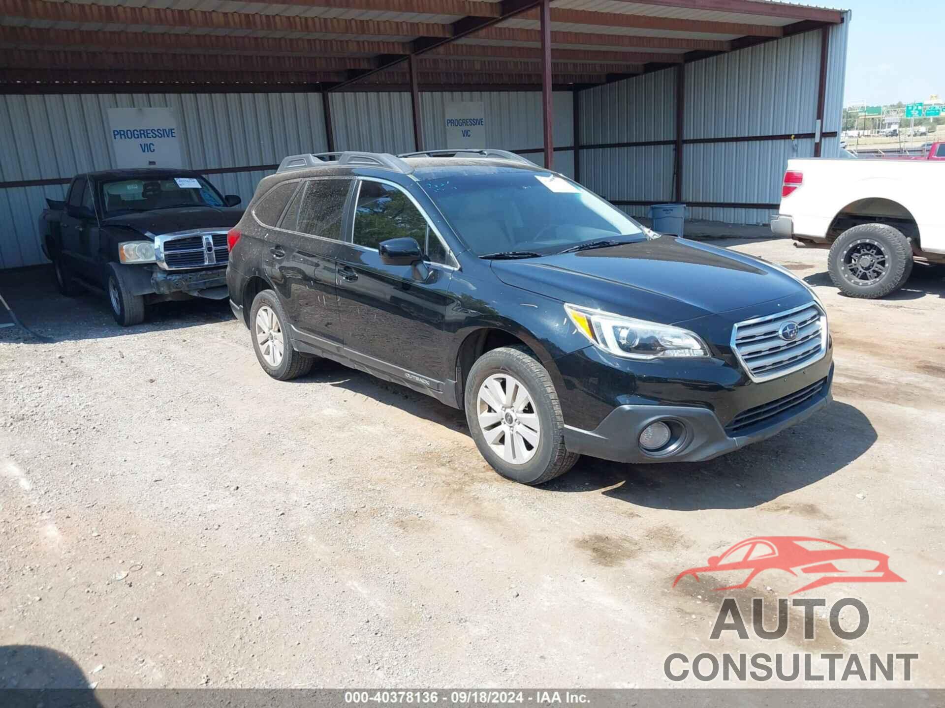 SUBARU OUTBACK 2017 - 4S4BSACC2H3346622
