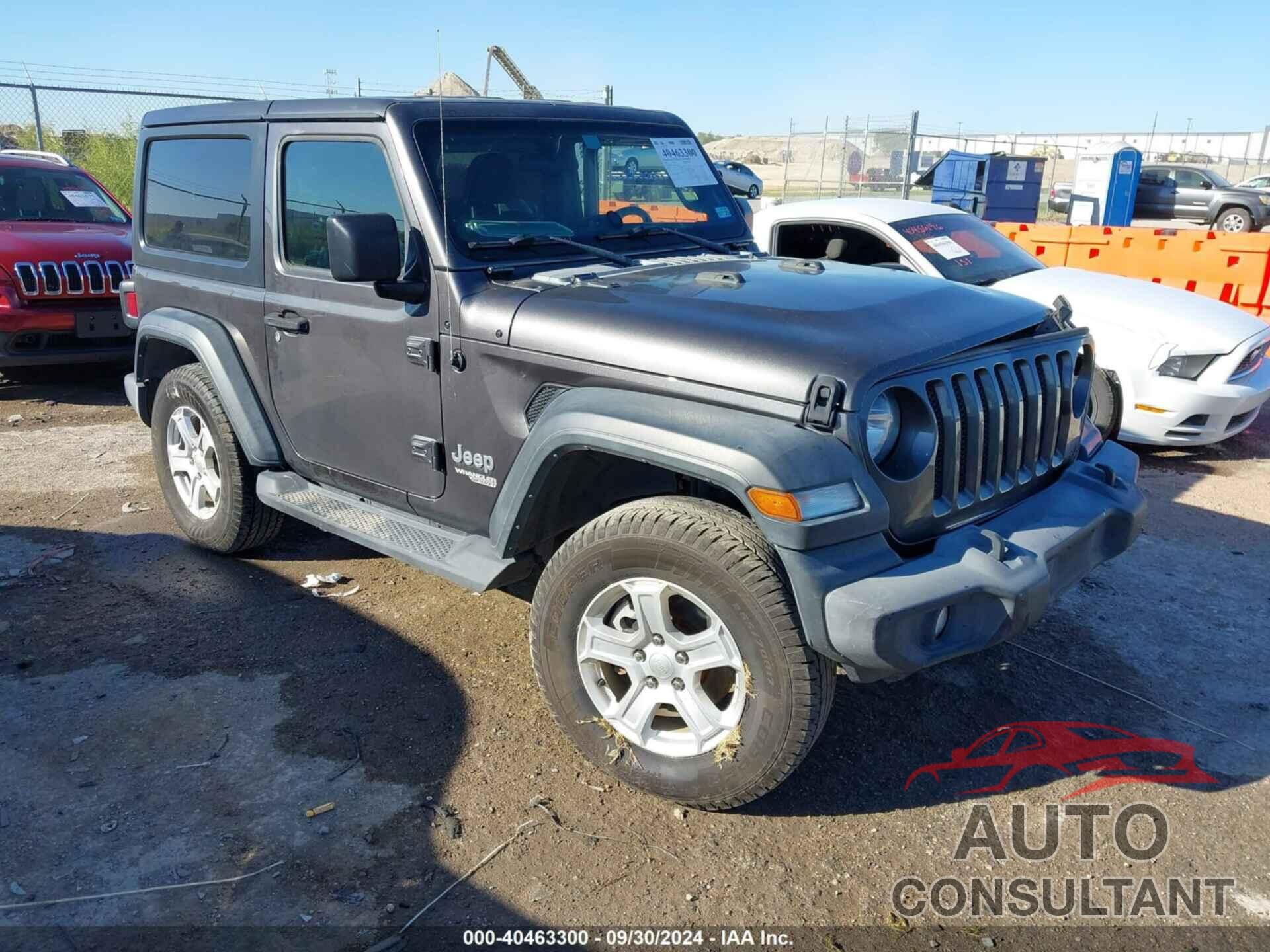 JEEP WRANGLER 2018 - 1C4GJXAG6JW284765