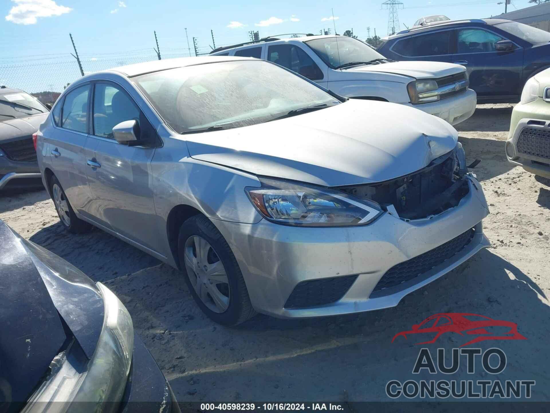 NISSAN SENTRA 2016 - 3N1AB7AP9GY310265
