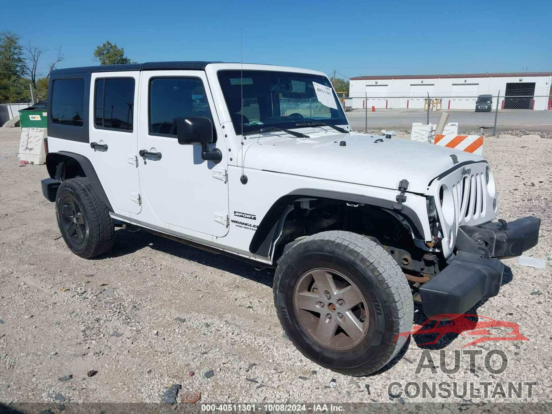 JEEP WRANGLER UNLIMITED 2017 - 1C4BJWDG2HL663855