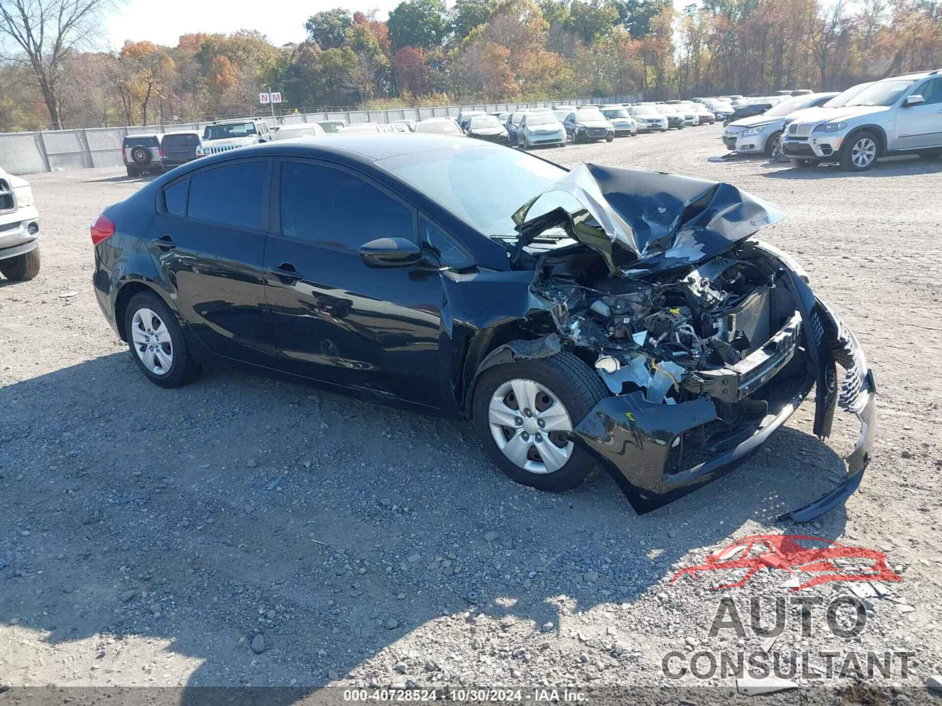 KIA FORTE 2016 - KNAFK4A6XG5538116