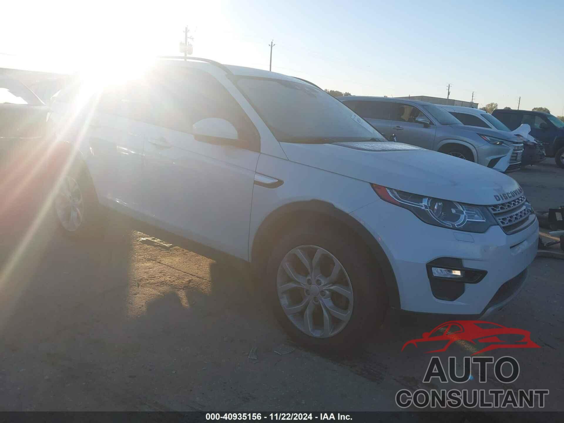 LAND ROVER DISCOVERY SPORT 2019 - SALCR2FX1KH802038