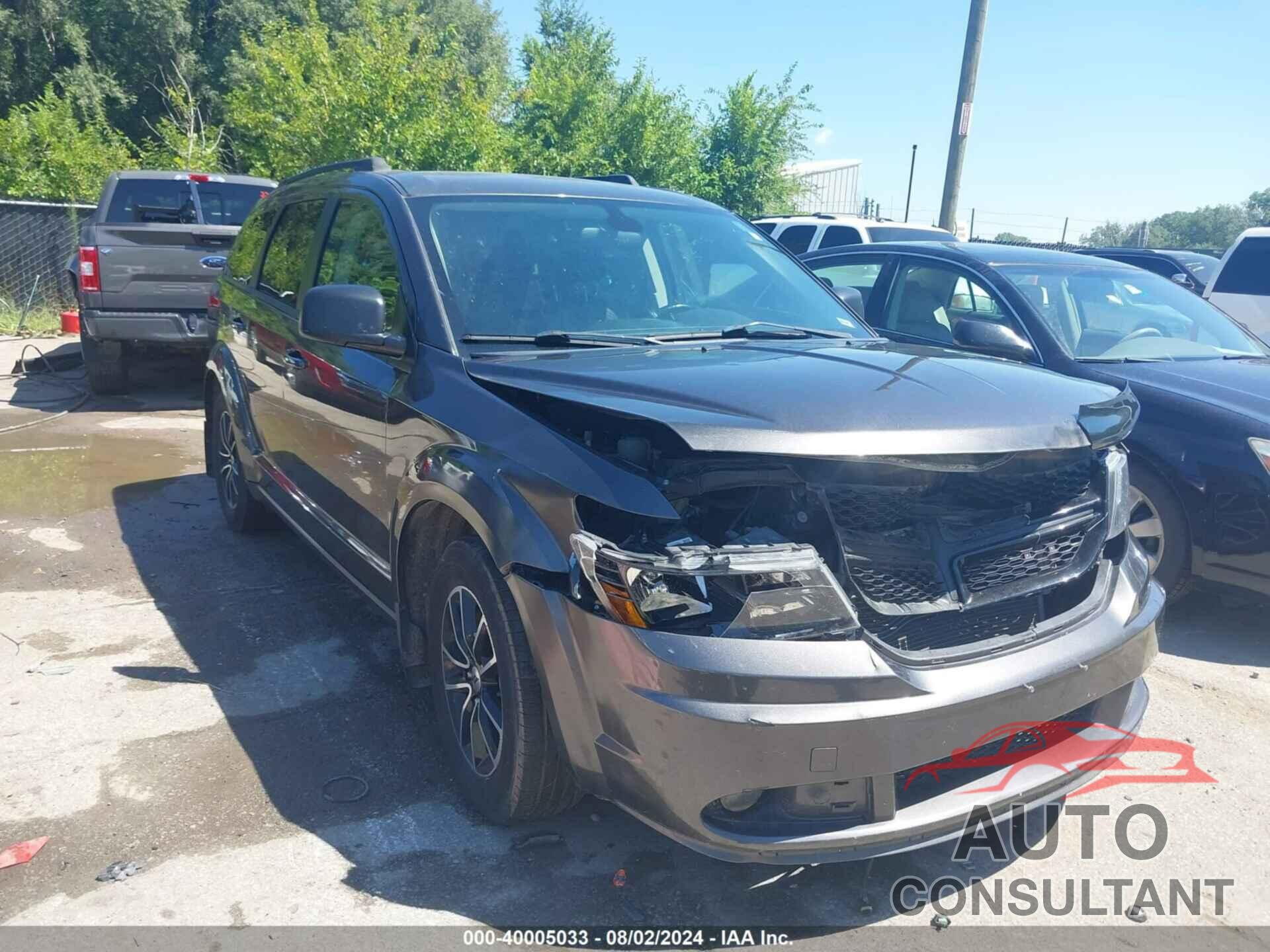 DODGE JOURNEY 2018 - 3C4PDCAB8JT172091