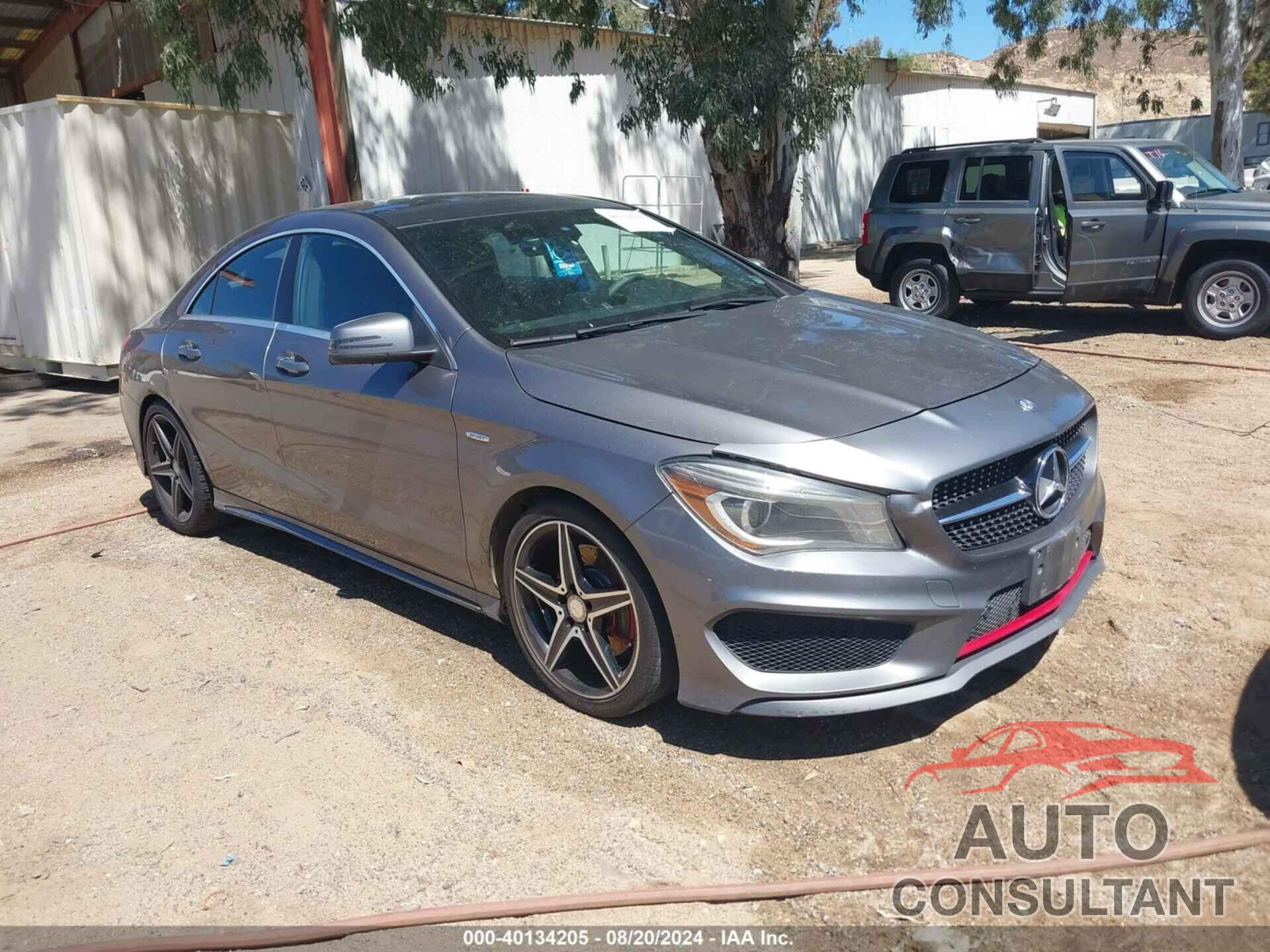 MERCEDES-BENZ CLA 250 2016 - WDDSJ4GB3GN394455
