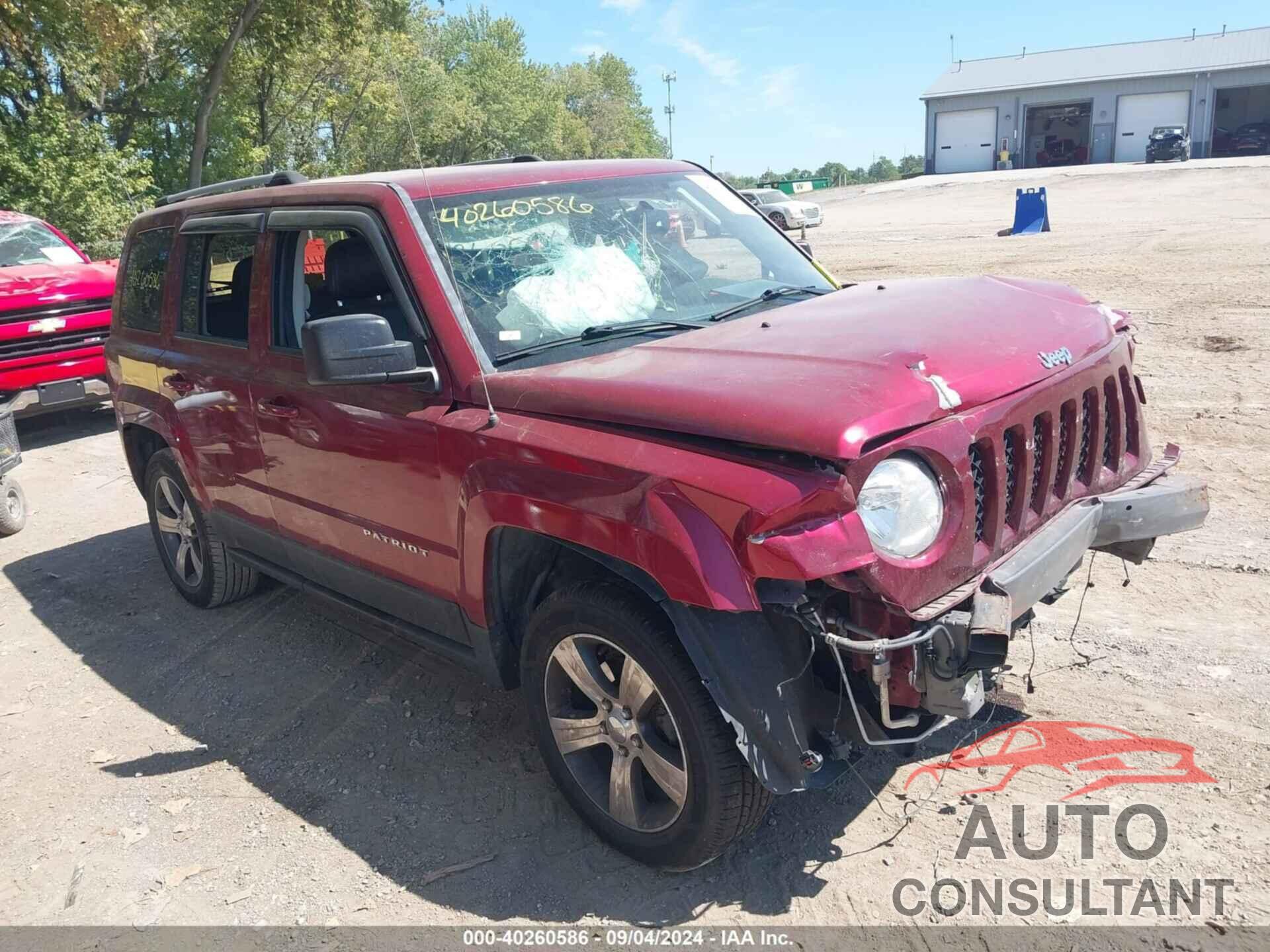 JEEP PATRIOT 2016 - 1C4NJRFB0GD534618
