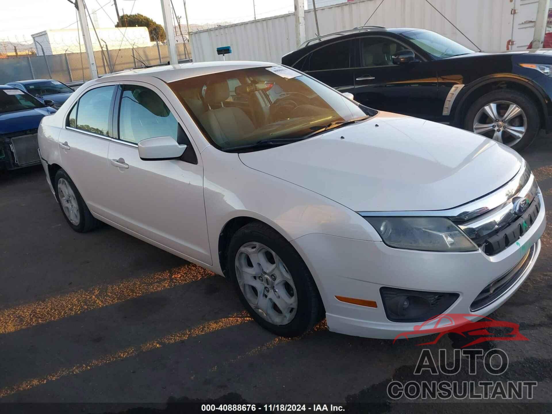 FORD FUSION 2010 - 3FAHP0HAXAR381231