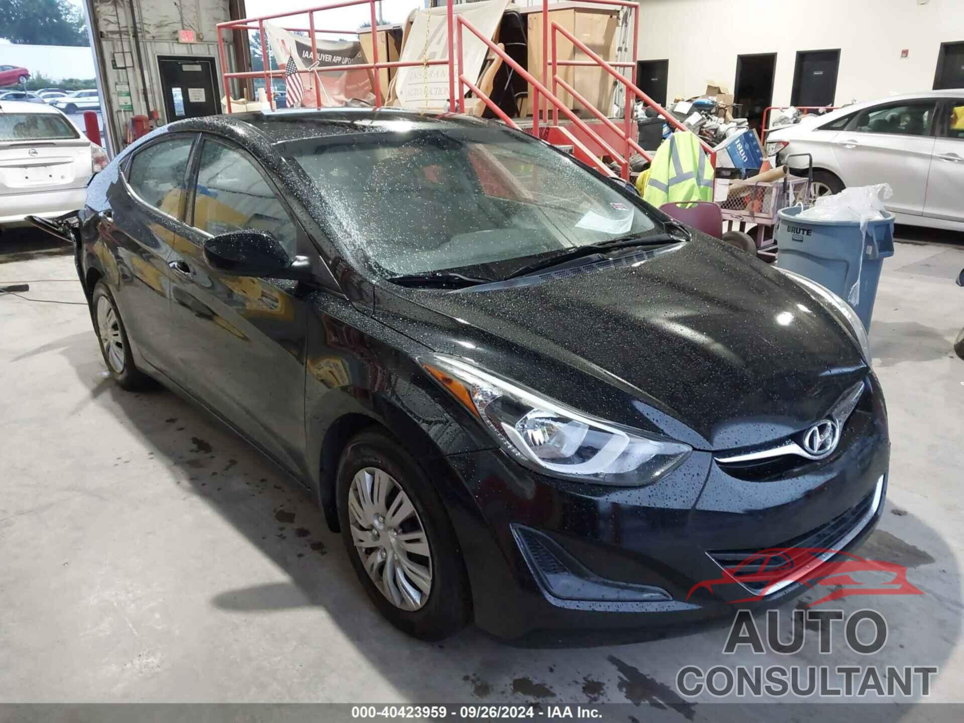 HYUNDAI ELANTRA 2016 - 5NPDH4AE9GH796854