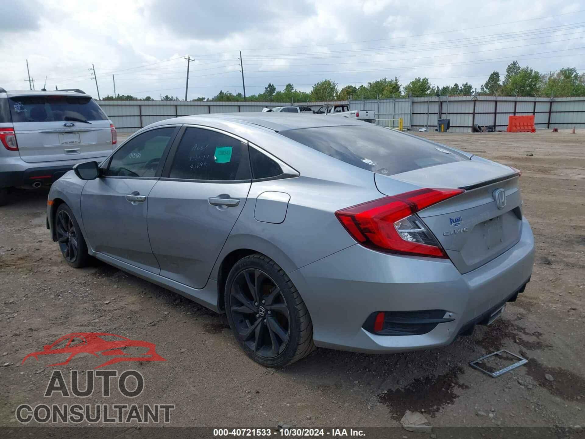 HONDA CIVIC 2020 - 19XFC2F85LE013980