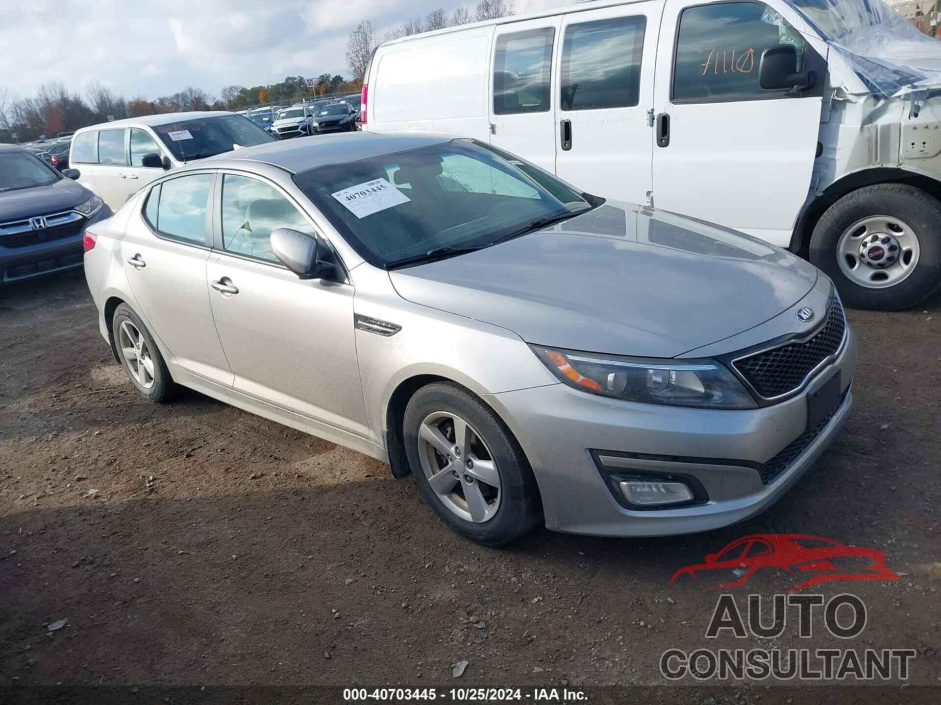 KIA OPTIMA 2015 - KNAGM4A7XF5571591