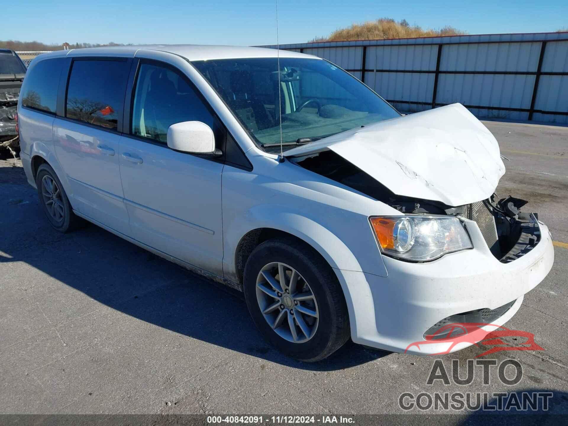 DODGE GRAND CARAVAN 2017 - 2C4RDGBG0HR548449