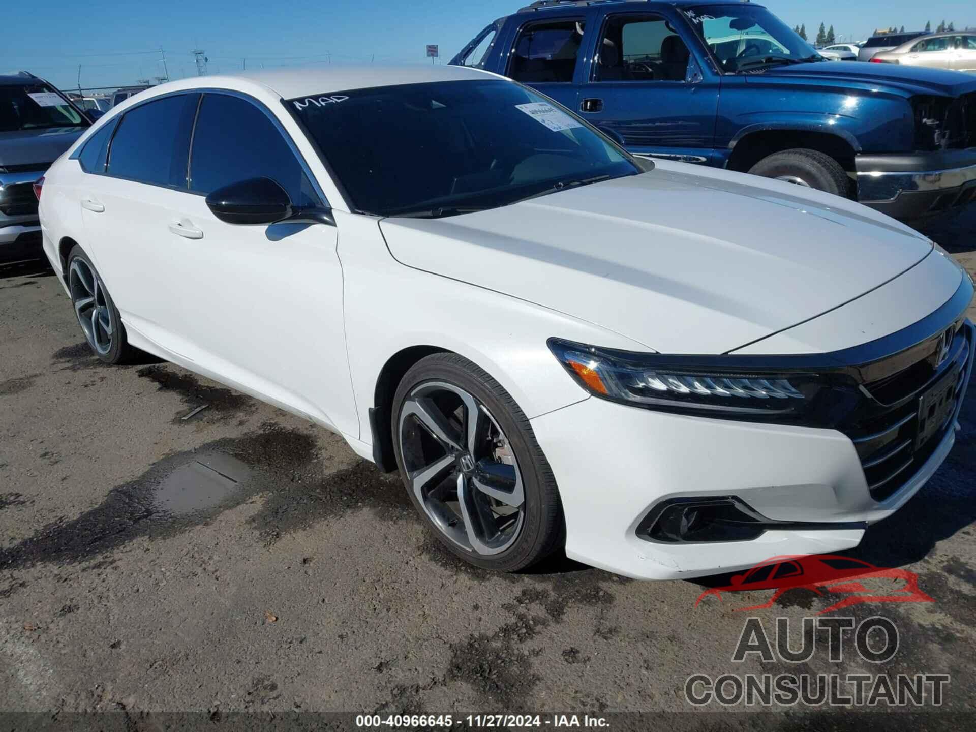 HONDA ACCORD 2021 - 1HGCV1F4XMA004959