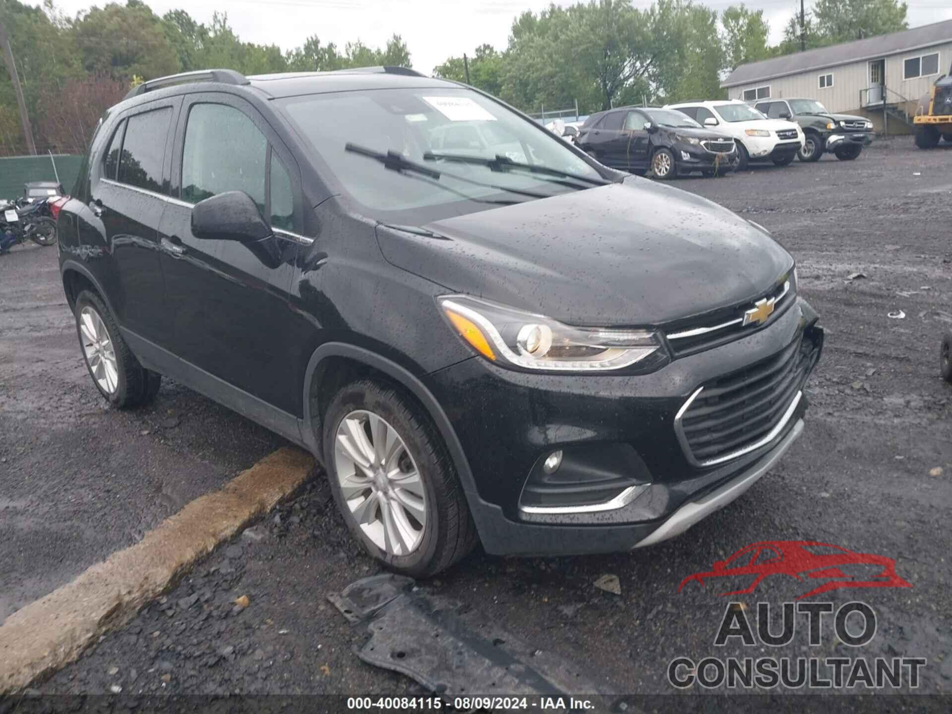 CHEVROLET TRAX 2018 - 3GNCJRSB2JL391354