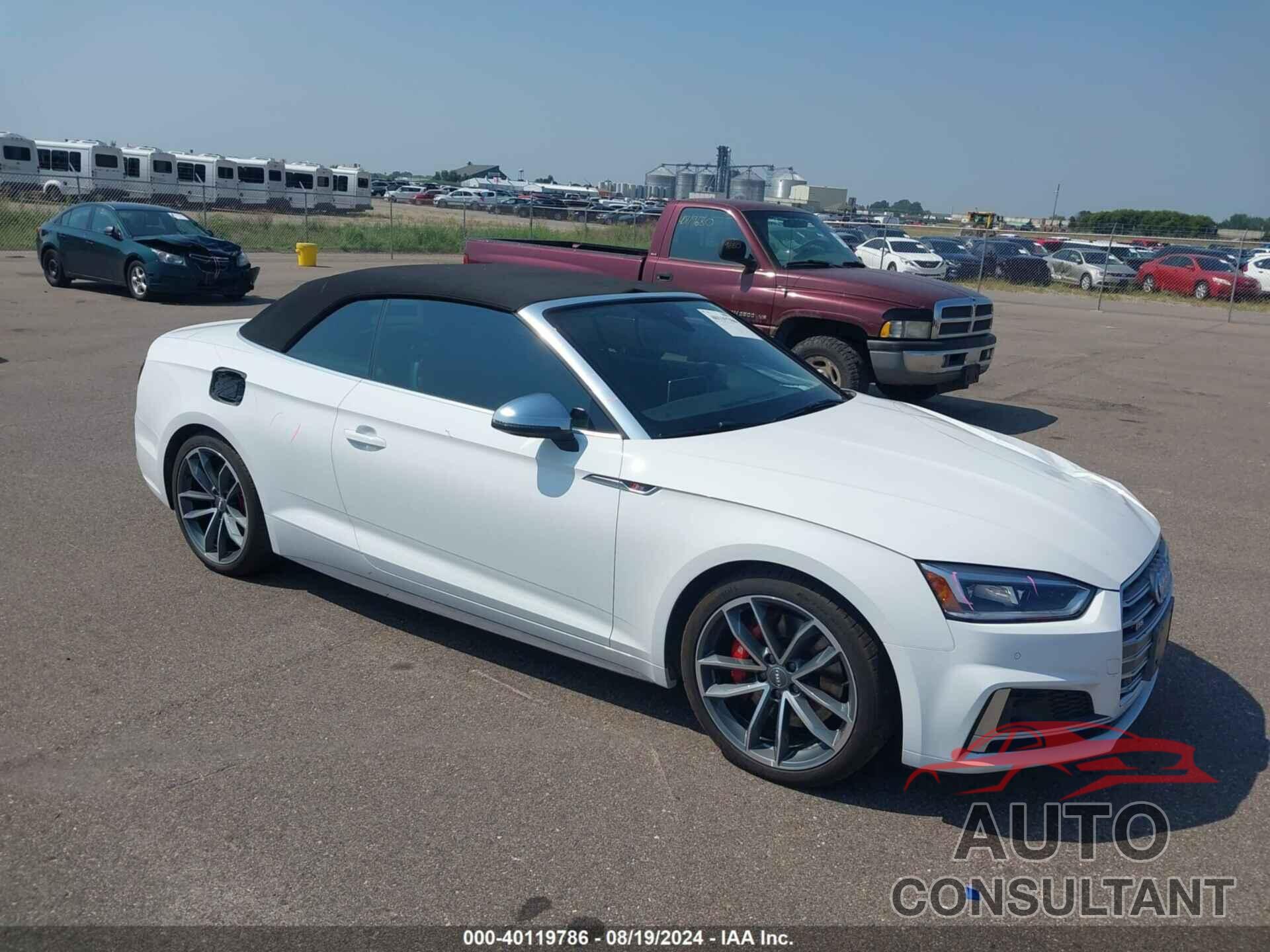 AUDI S5 2018 - WAU24GF55JN020562