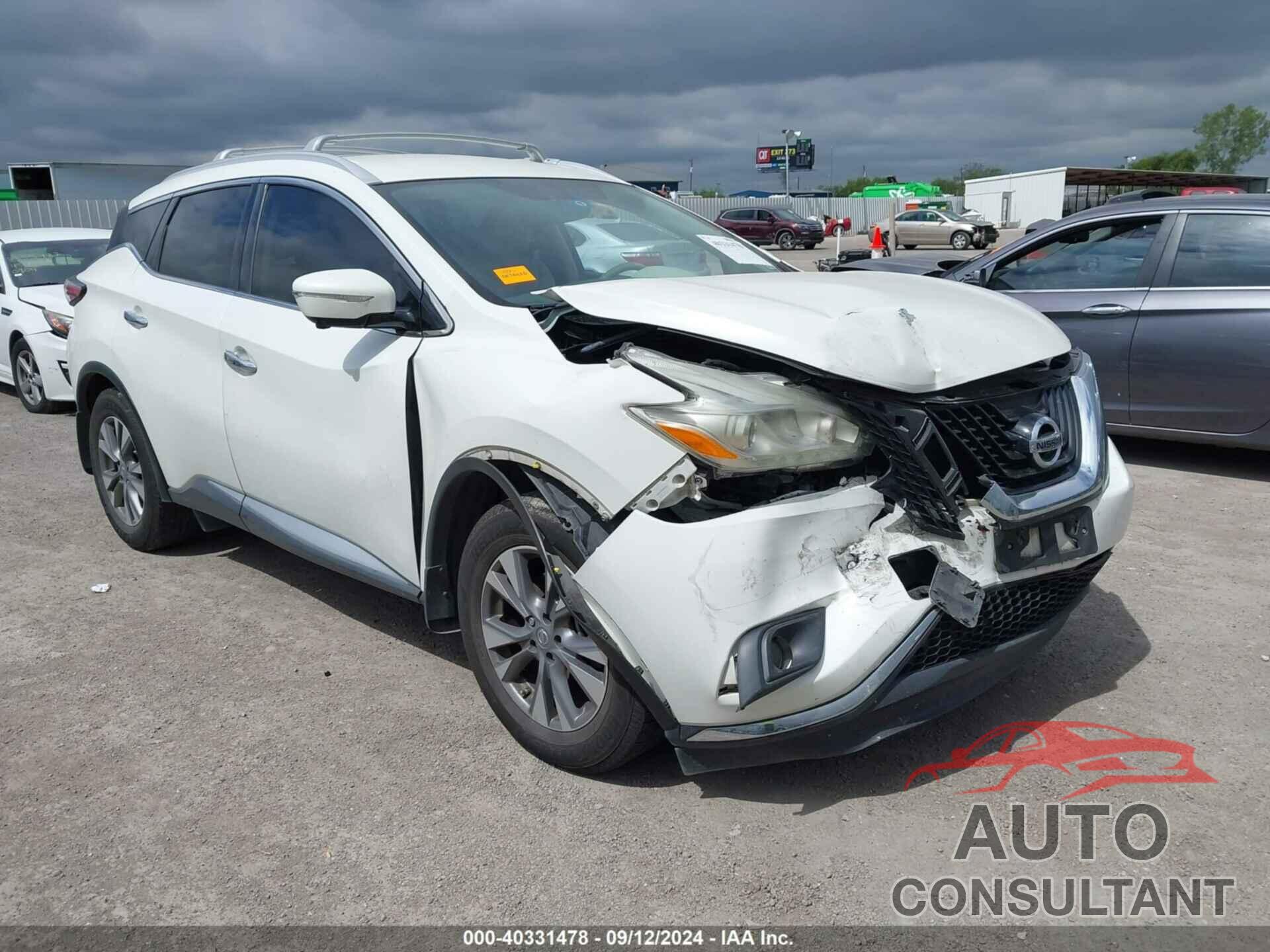 NISSAN MURANO 2015 - 5N1AZ2MG5FN234347