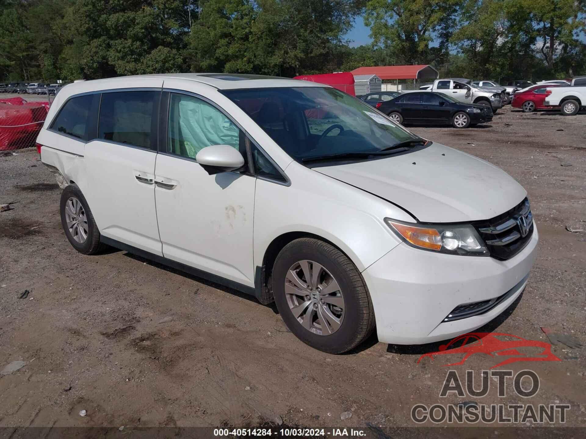 HONDA ODYSSEY 2016 - 5FNRL5H67GB116800