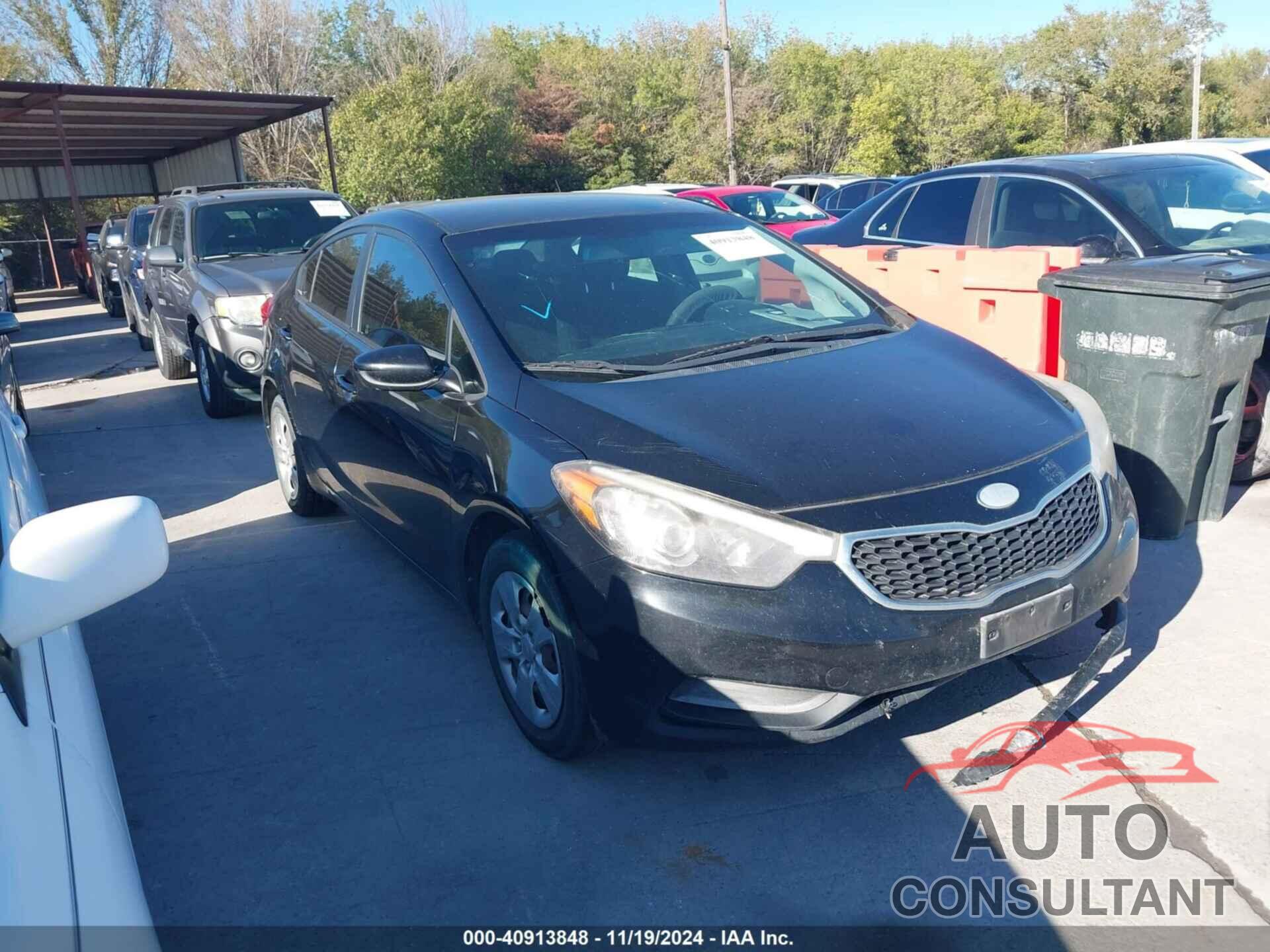 KIA FORTE 2014 - KNAFK4A64E5248371