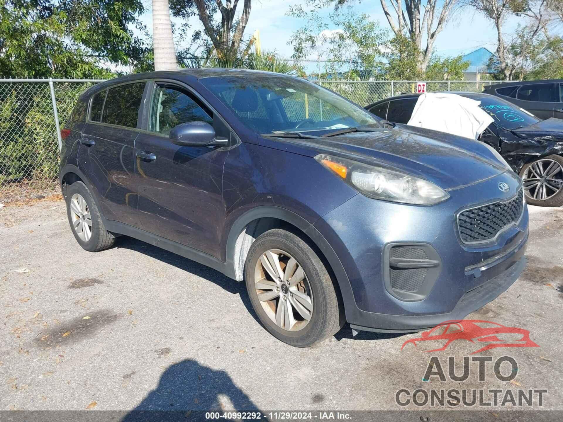 KIA SPORTAGE 2019 - KNDPM3ACXK7513599