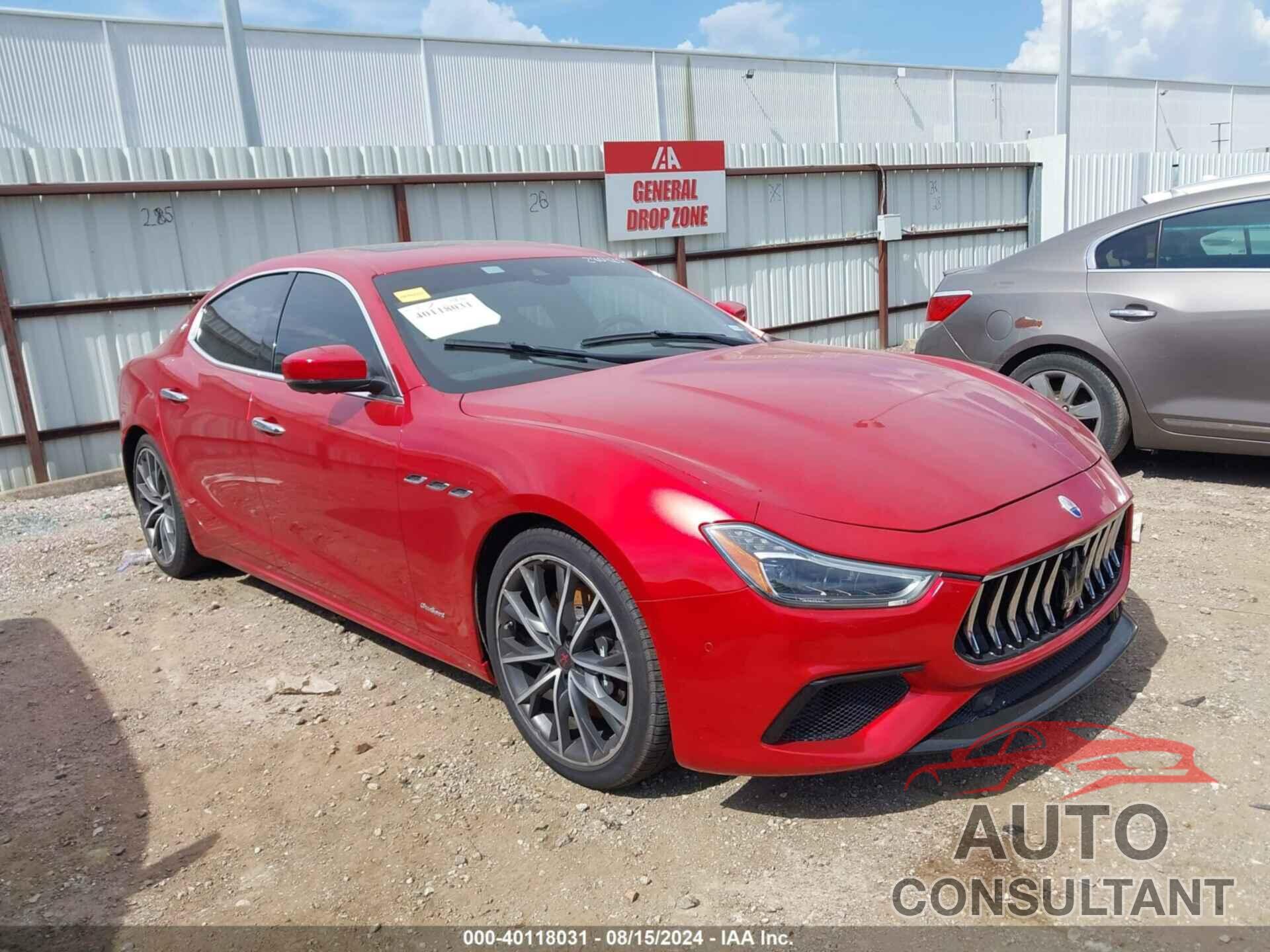 MASERATI GHIBLI 2019 - ZAM57YSS9K1336124