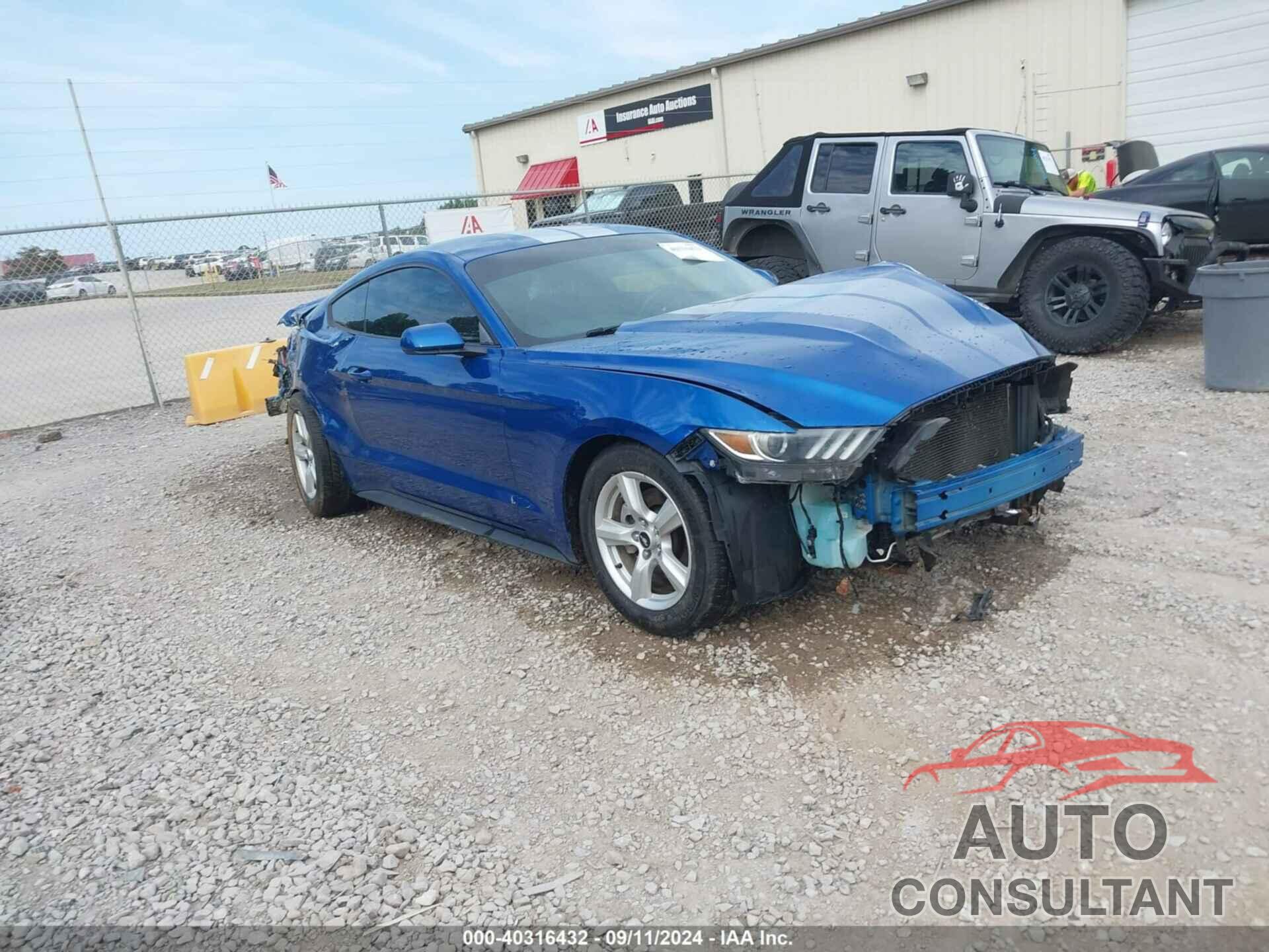 FORD MUSTANG 2017 - 1FA6P8AM1H5202033