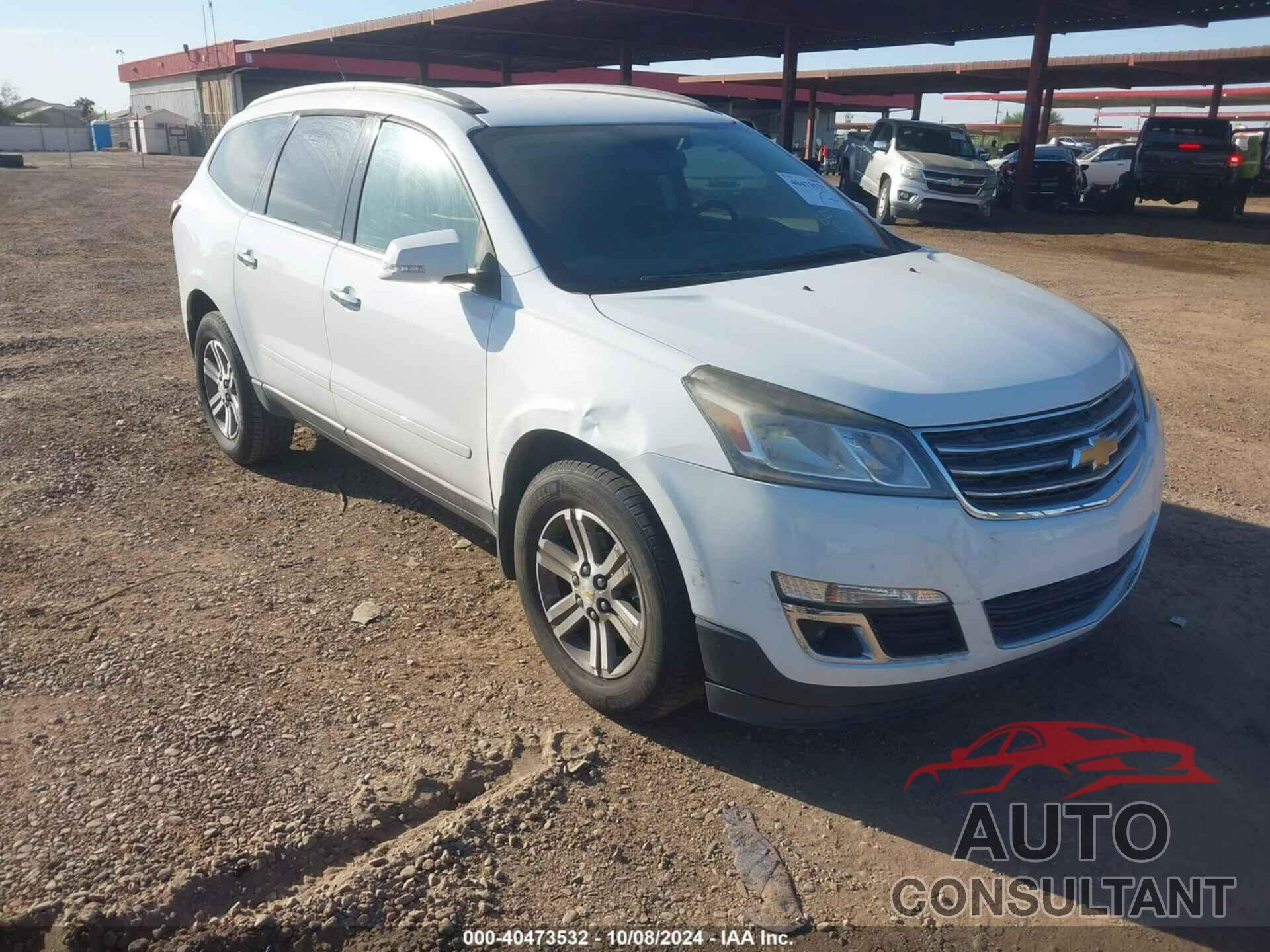 CHEVROLET TRAVERSE 2016 - 1GNKRGKD2GJ168418