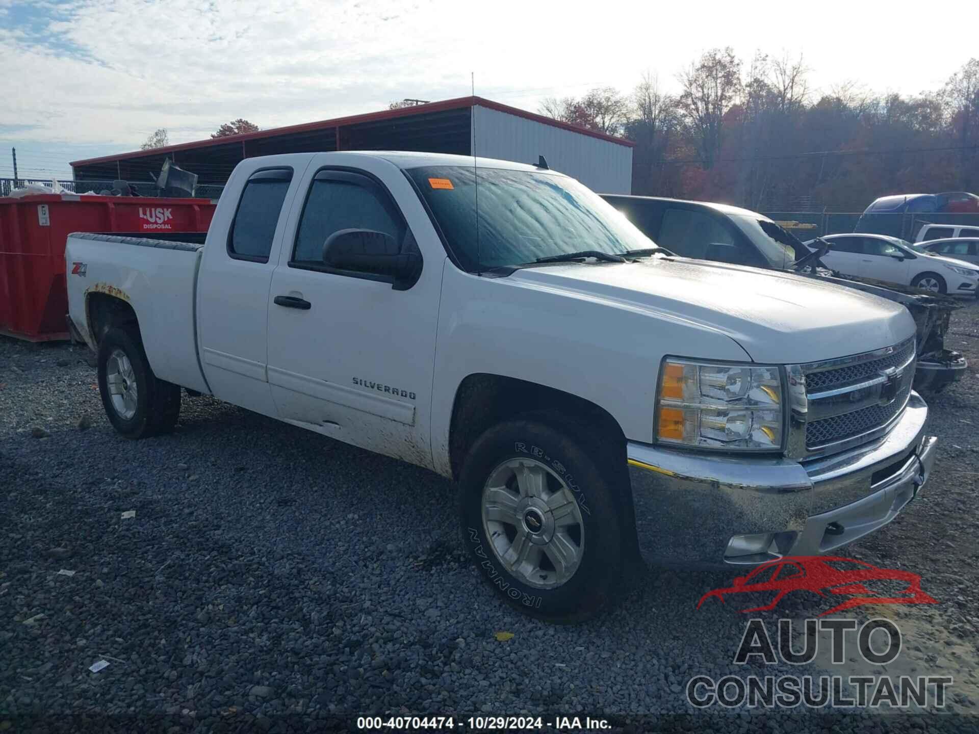 CHEVROLET SILVERADO 1500 2012 - 1GCRKSE74CZ280301