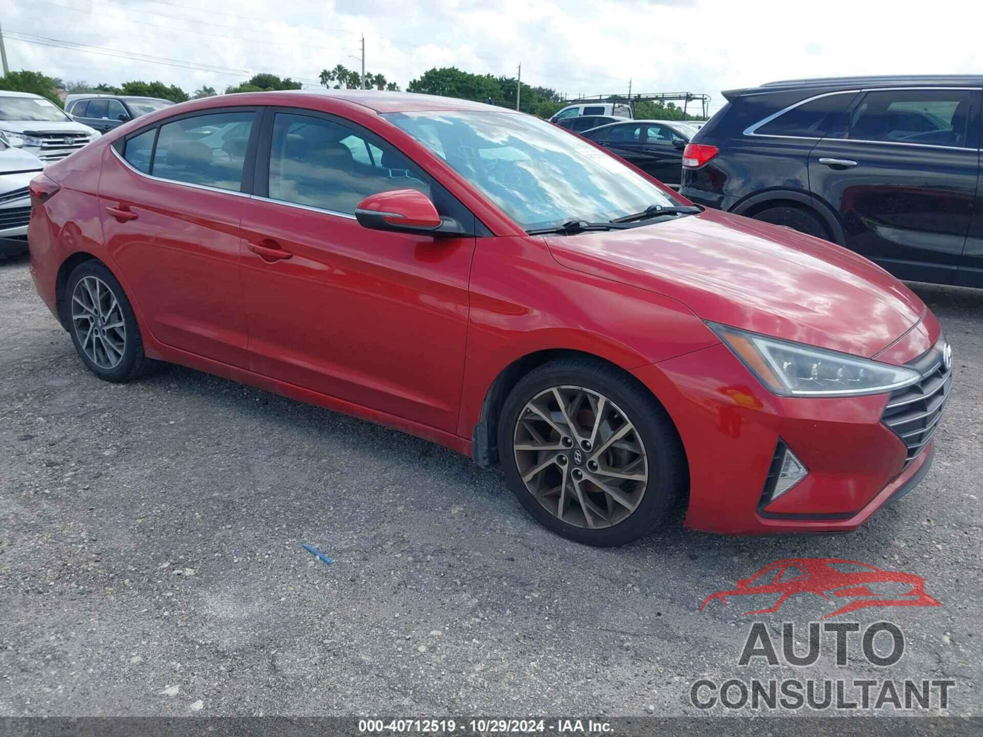 HYUNDAI ELANTRA 2020 - 5NPD84LF4LH526771